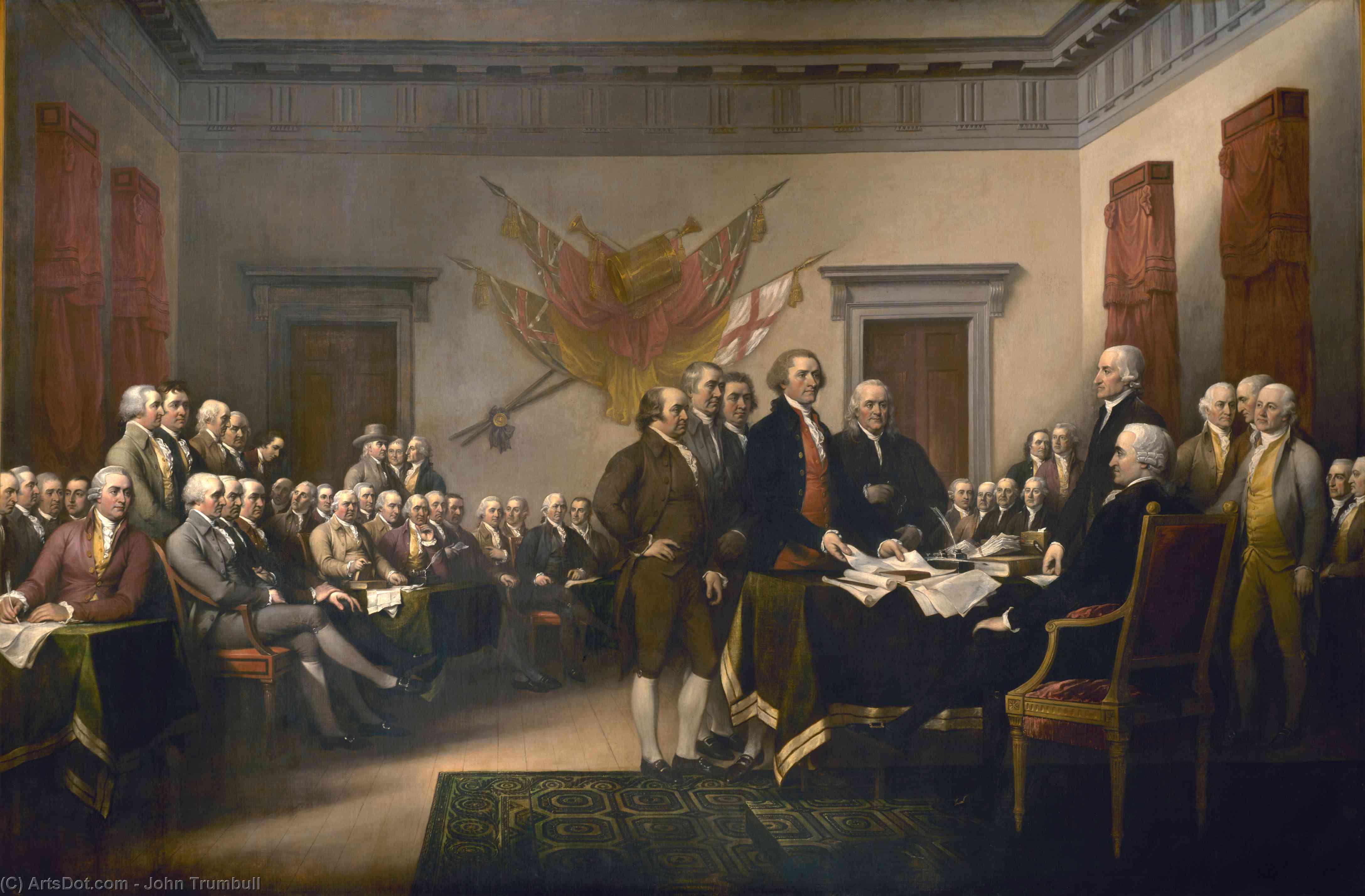 John Trumbull - Declaration of Independence
