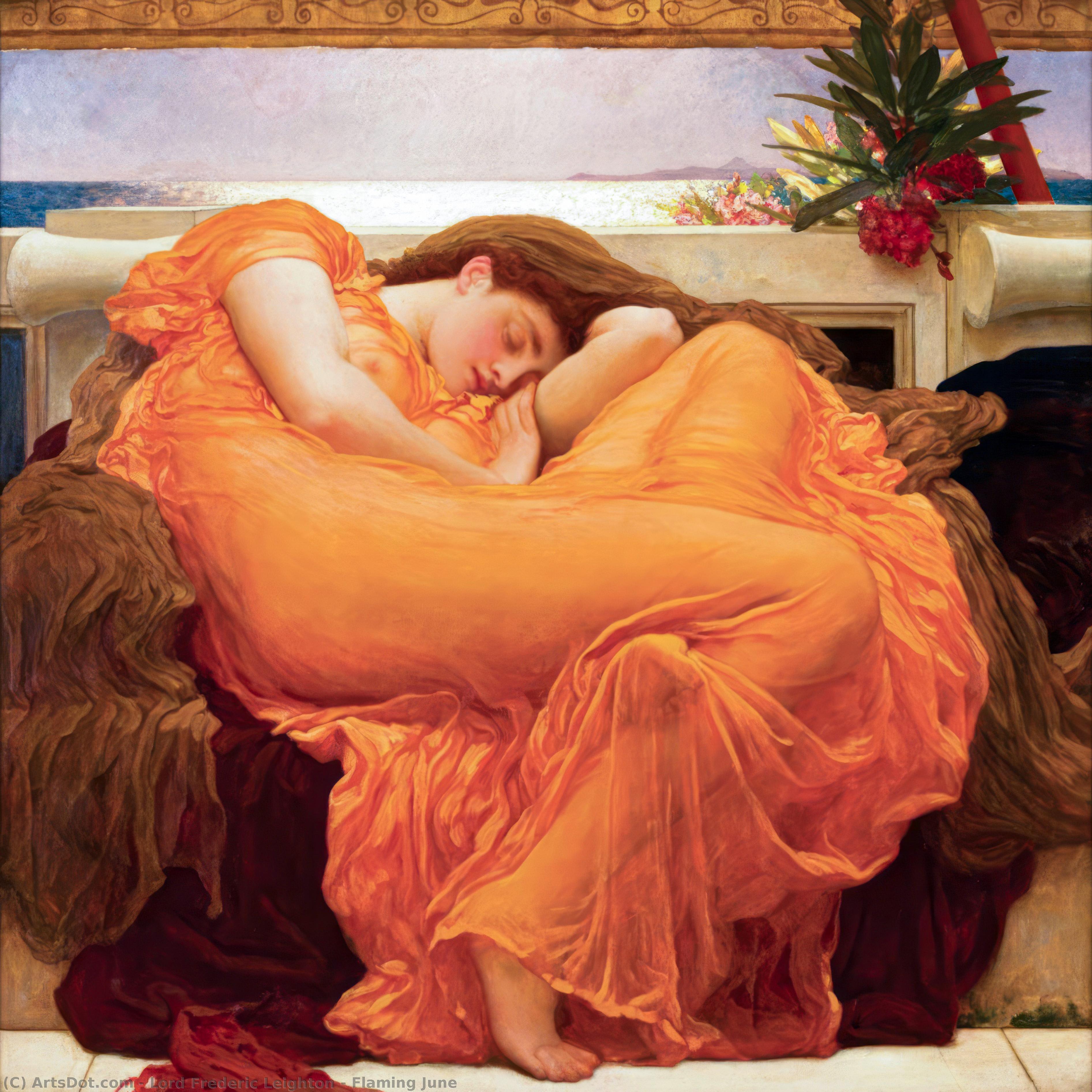 فريدريك ليتون - Flaming June