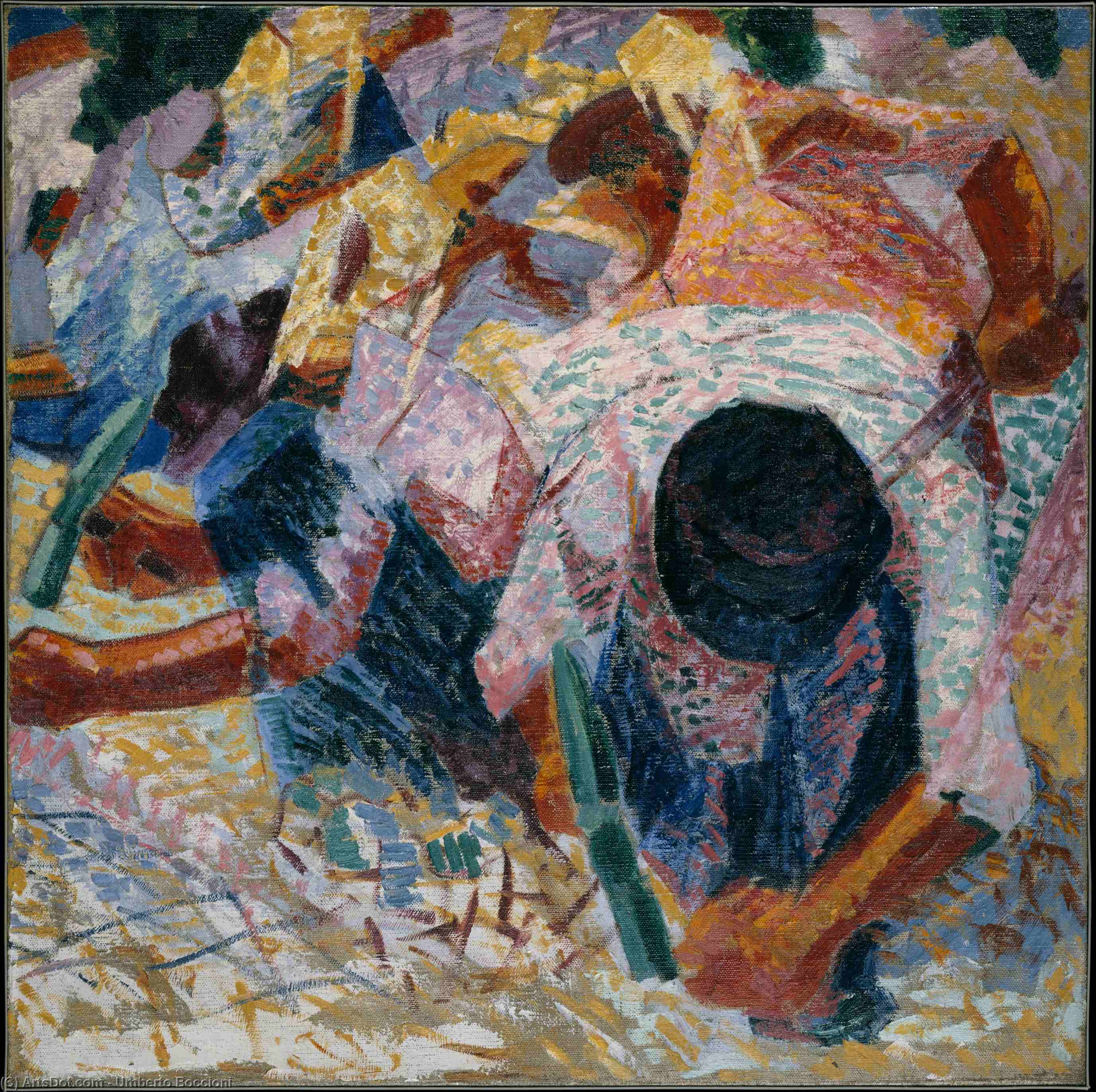 Umberto Boccioni - Die Pflasterer