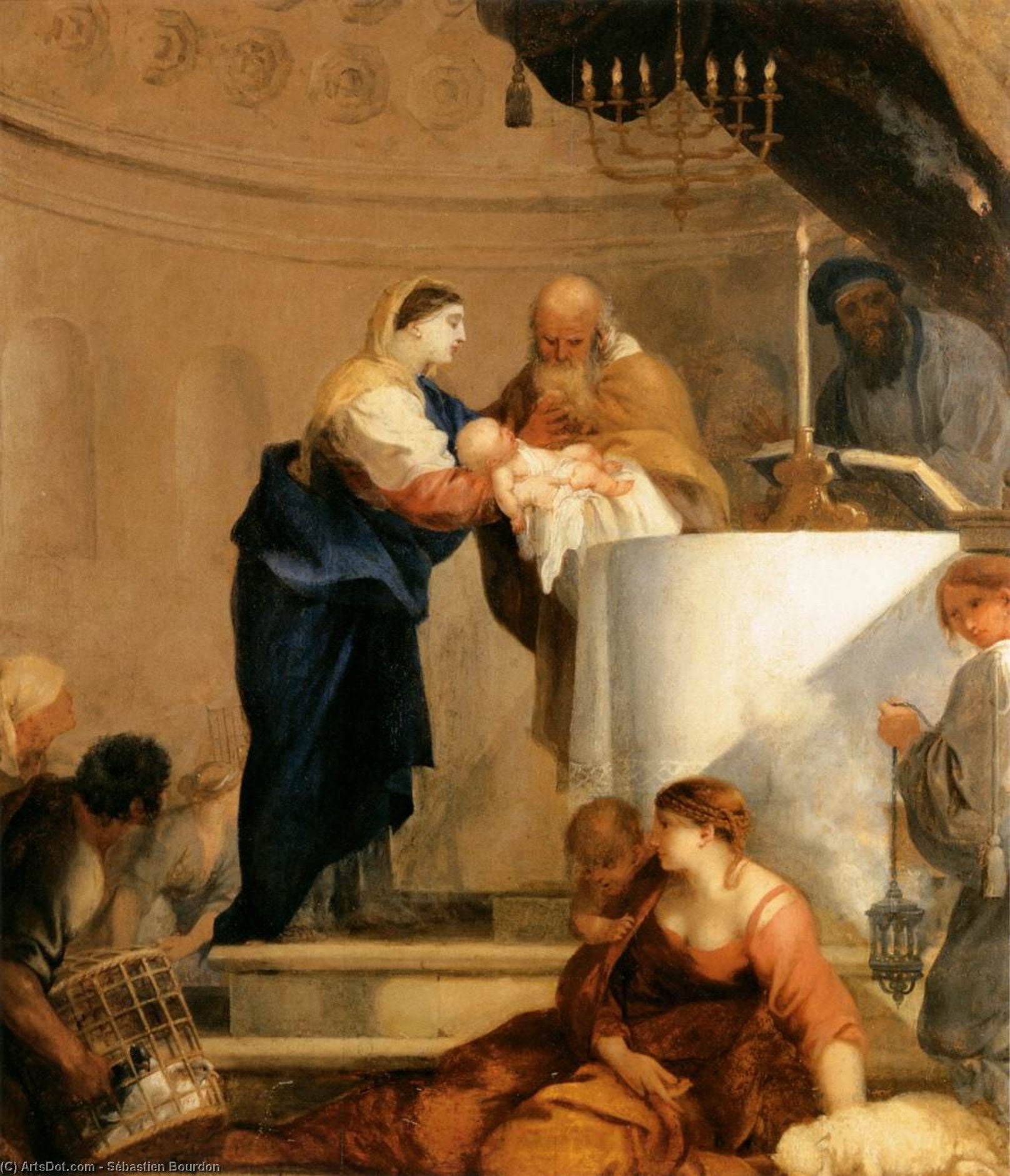 Sébastien Bourdon - Presentation in the Temple