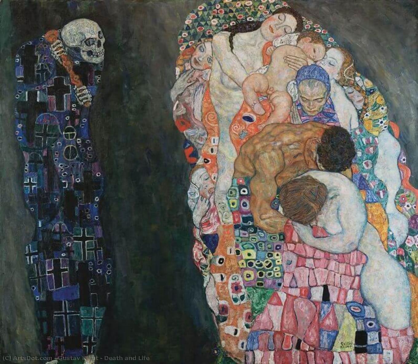 Gustav Klimt - Morte e Vita