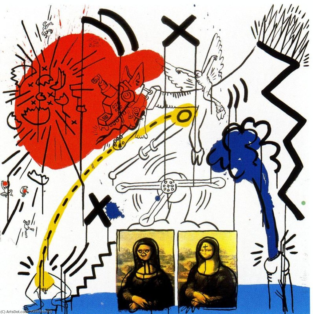 Untitled (901) — Keith Haring