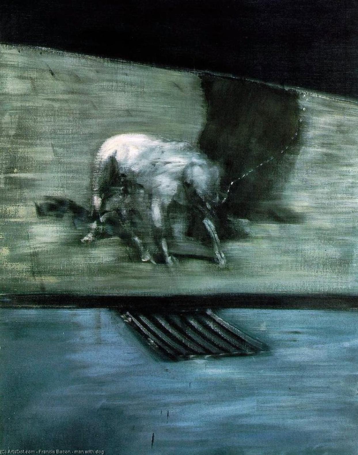 Man With Dog — Francis Bacon