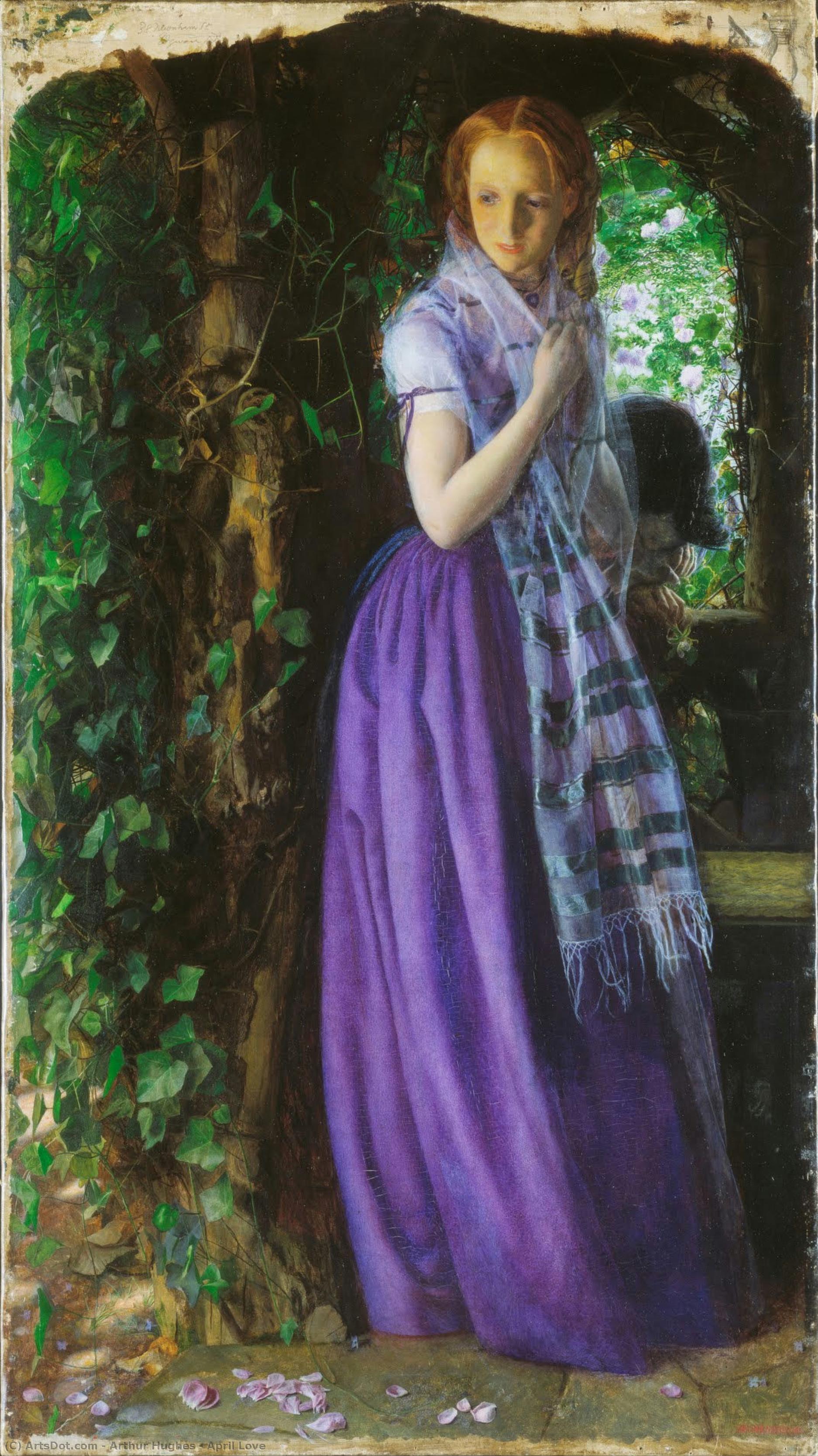 Aprílska Láska — Arthur Hughes