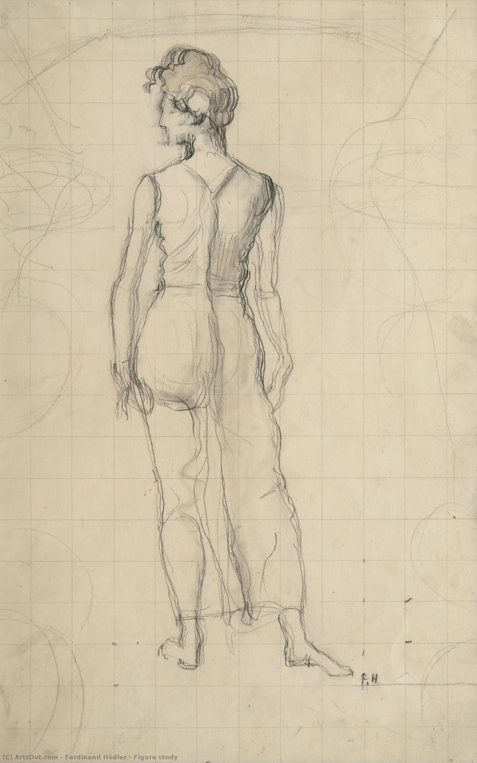 Figure Study — Фердинанд Ходлер