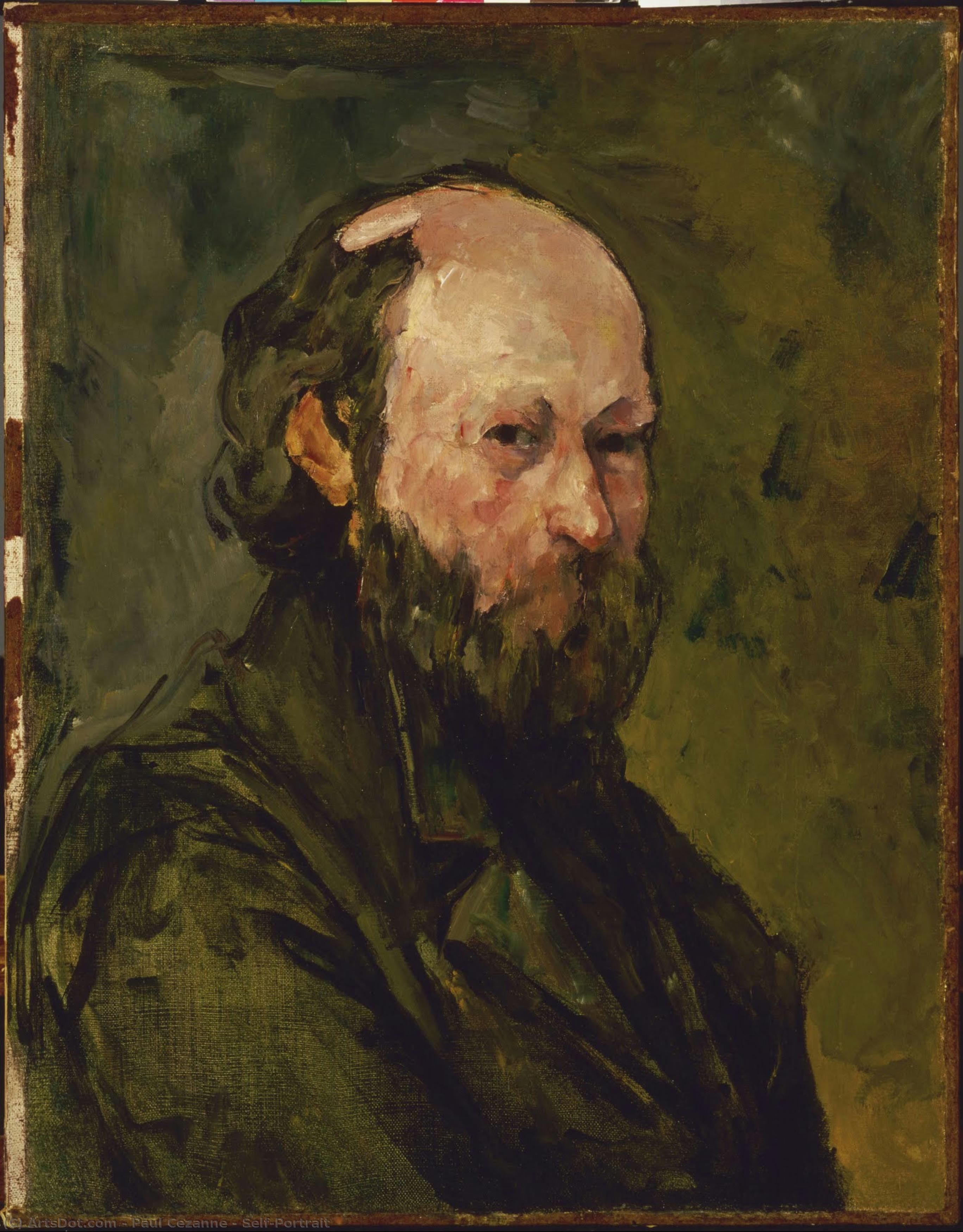 セザンヌ - Self-Portrait