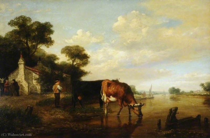 Cattle Drinking — George Vincent