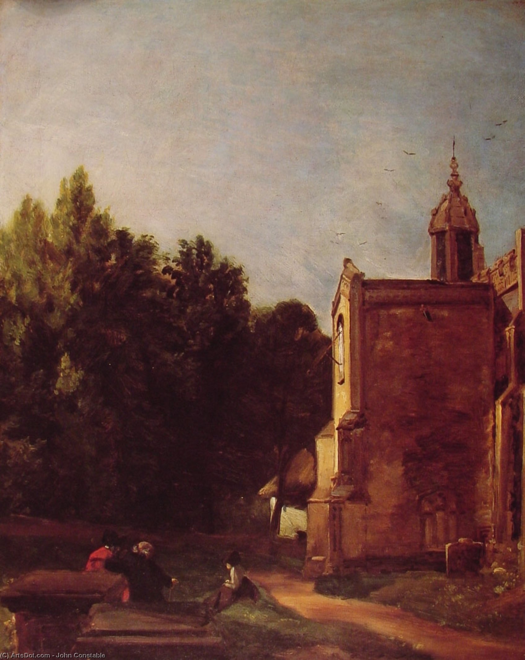 Džonas Konsteblis - A Church Porch