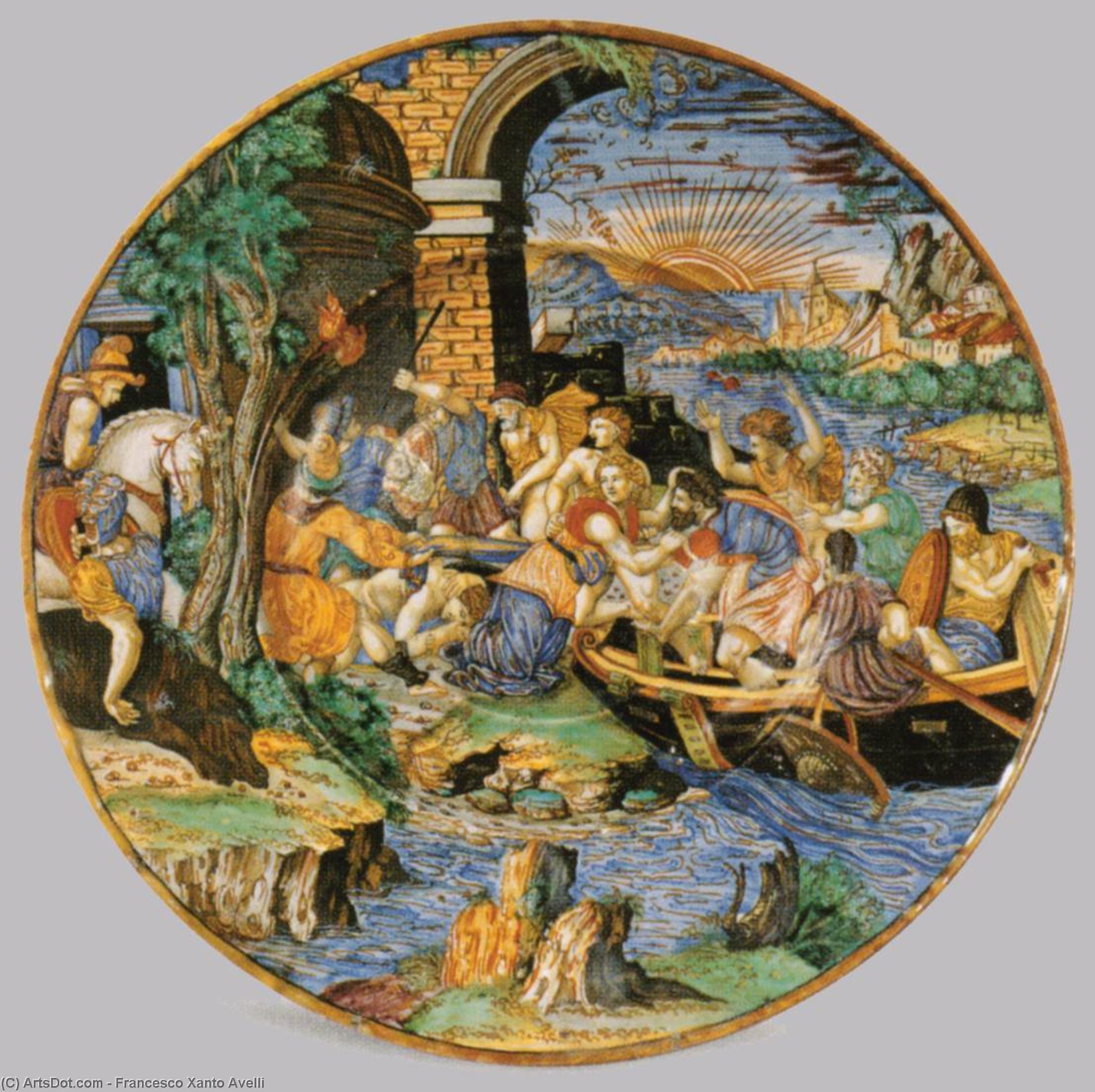 Teller — Francesco Xanto Avelli