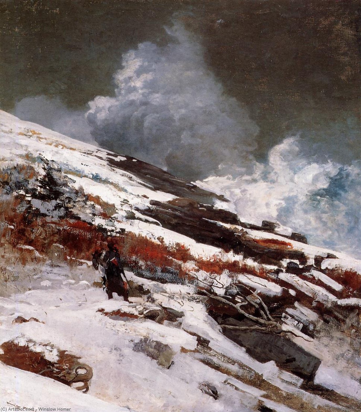 Winslow Homer - Vinterkyst