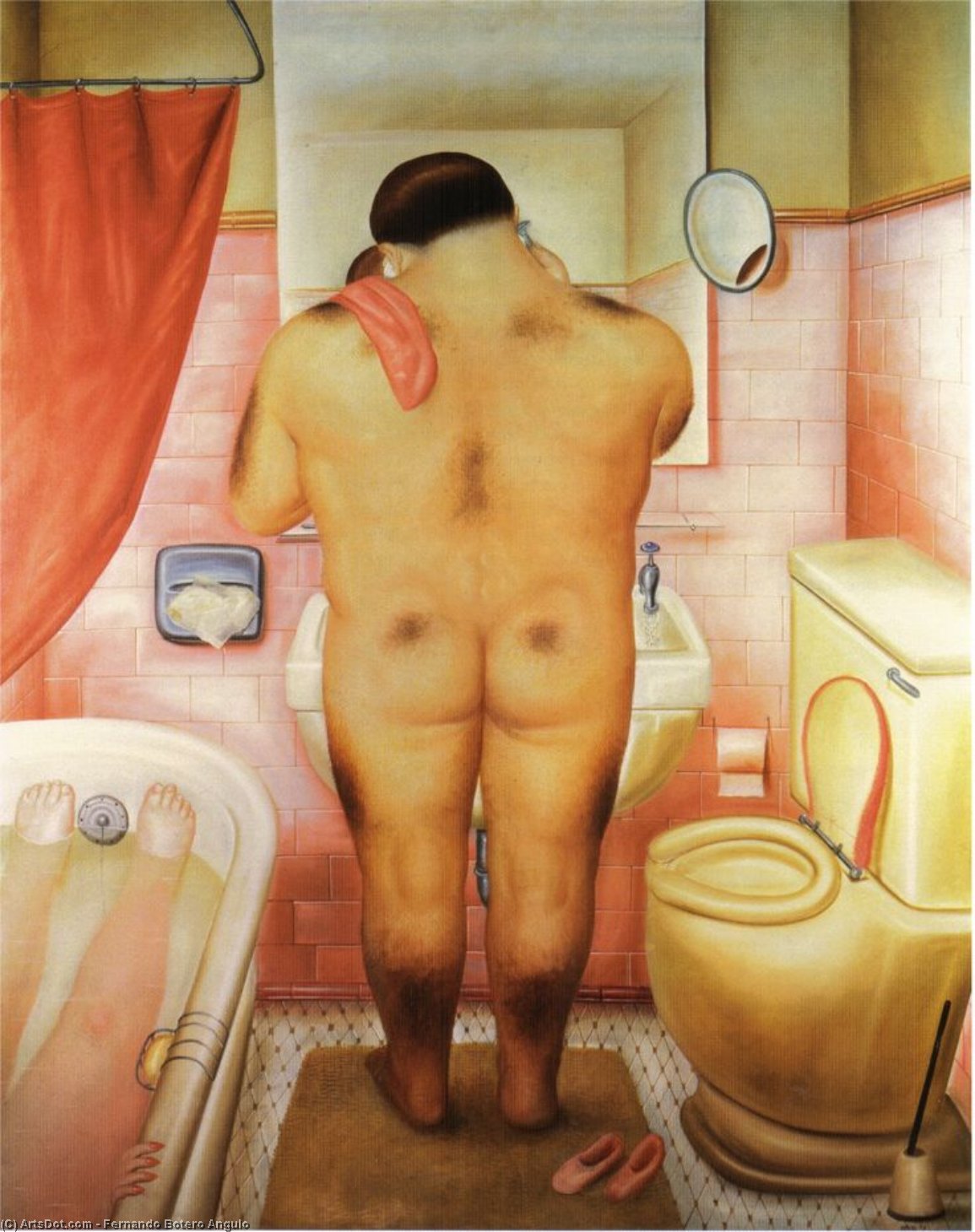 Fernando Botero - hommage à Bonnard