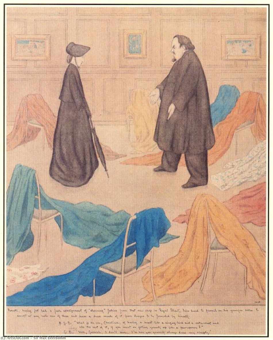 Rossetti — Max Beerbohm