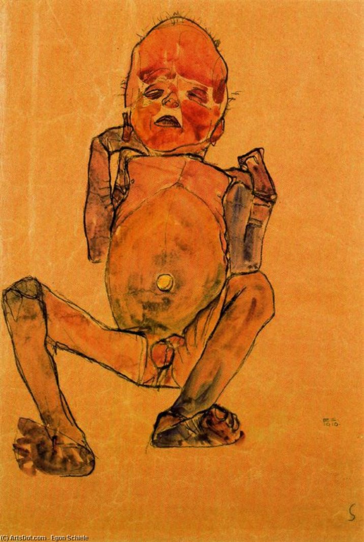 Untitled (8700) — Egon Schiele