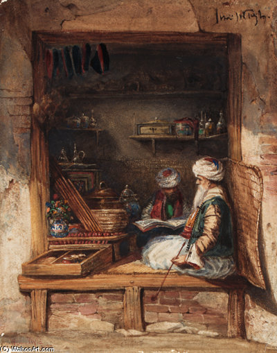 An Oriental Bazaar — ウィリアム・ワイルド