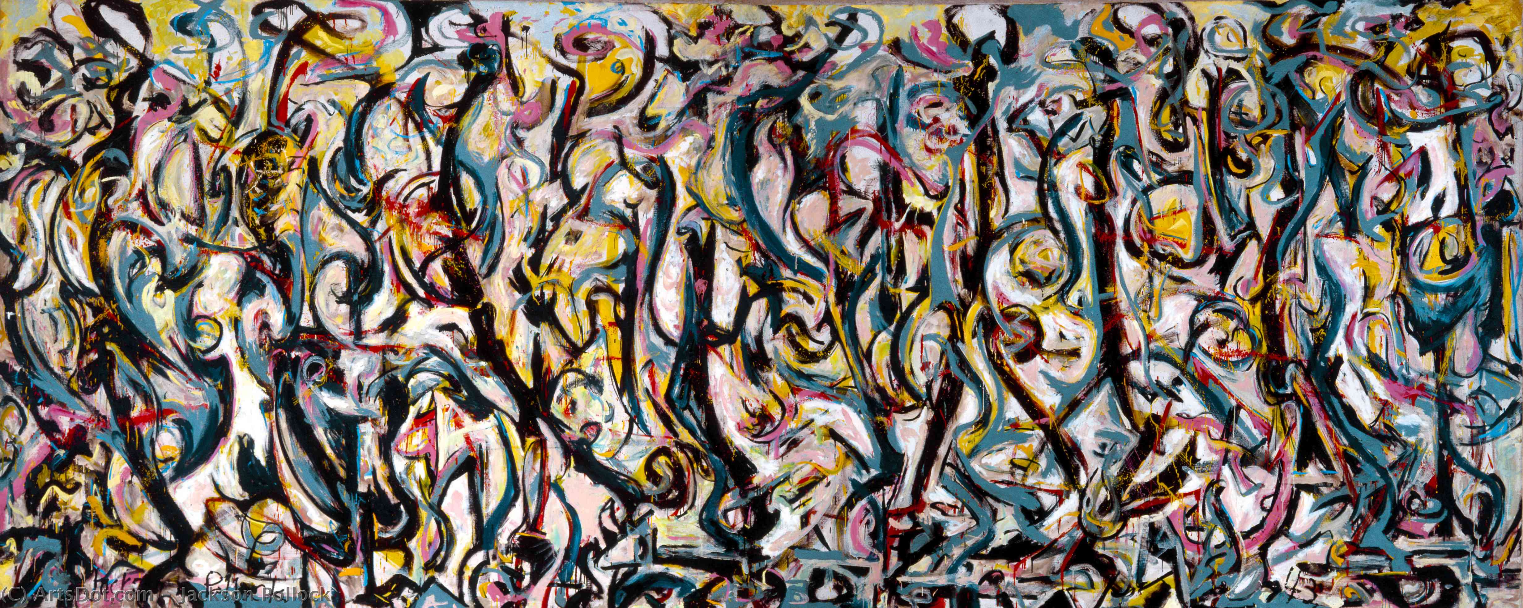 Jackson Pollock - Fresque