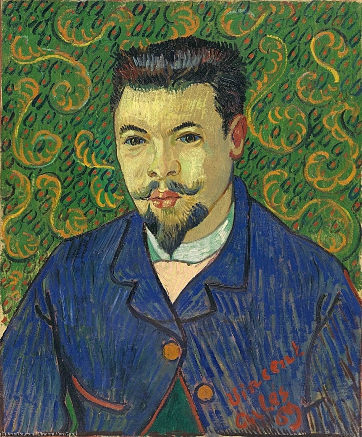 Retrato Del Doctor Felix Rey — Vincent Willem Van Gogh