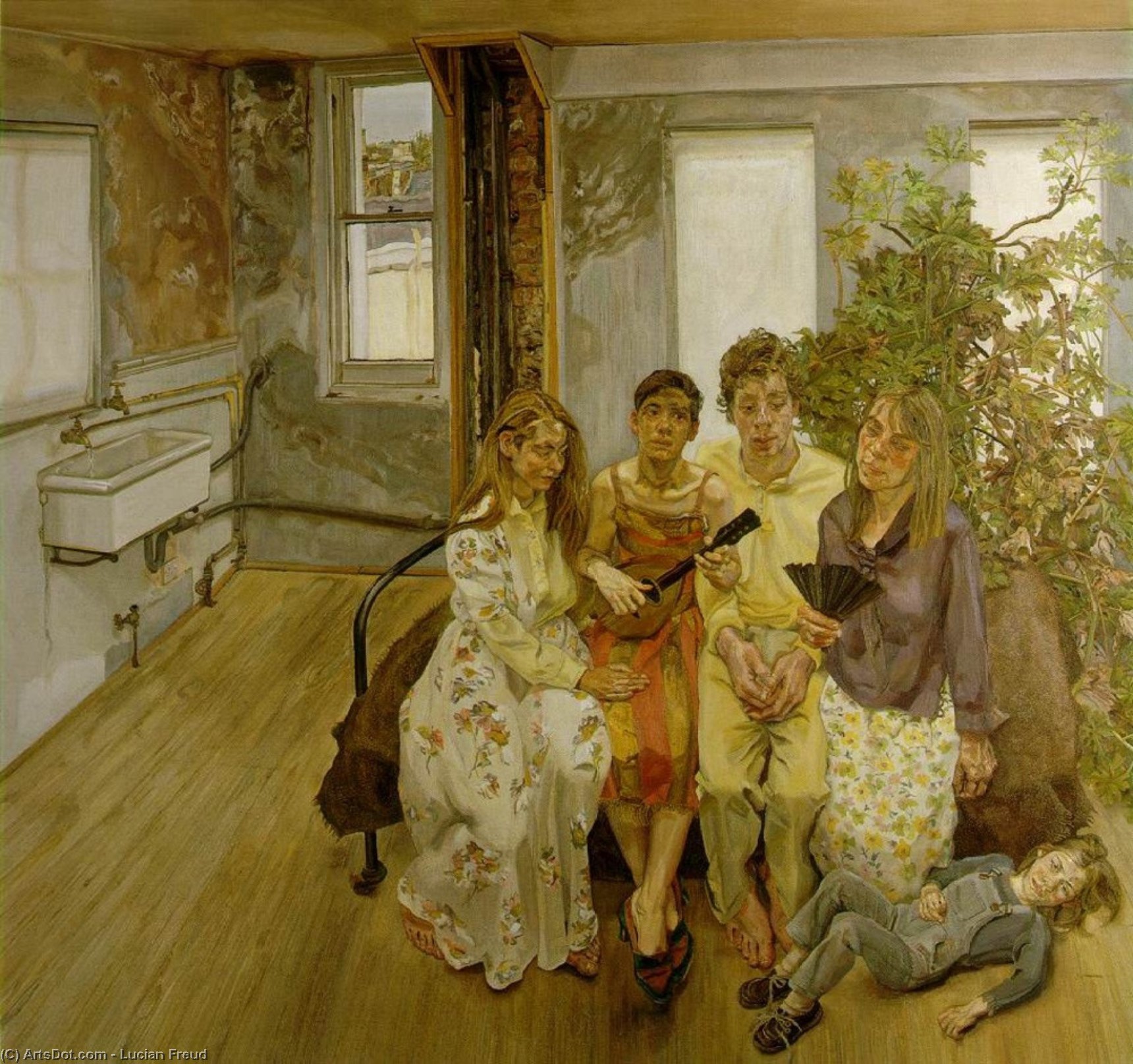 Large Interior — Lucian Freud
