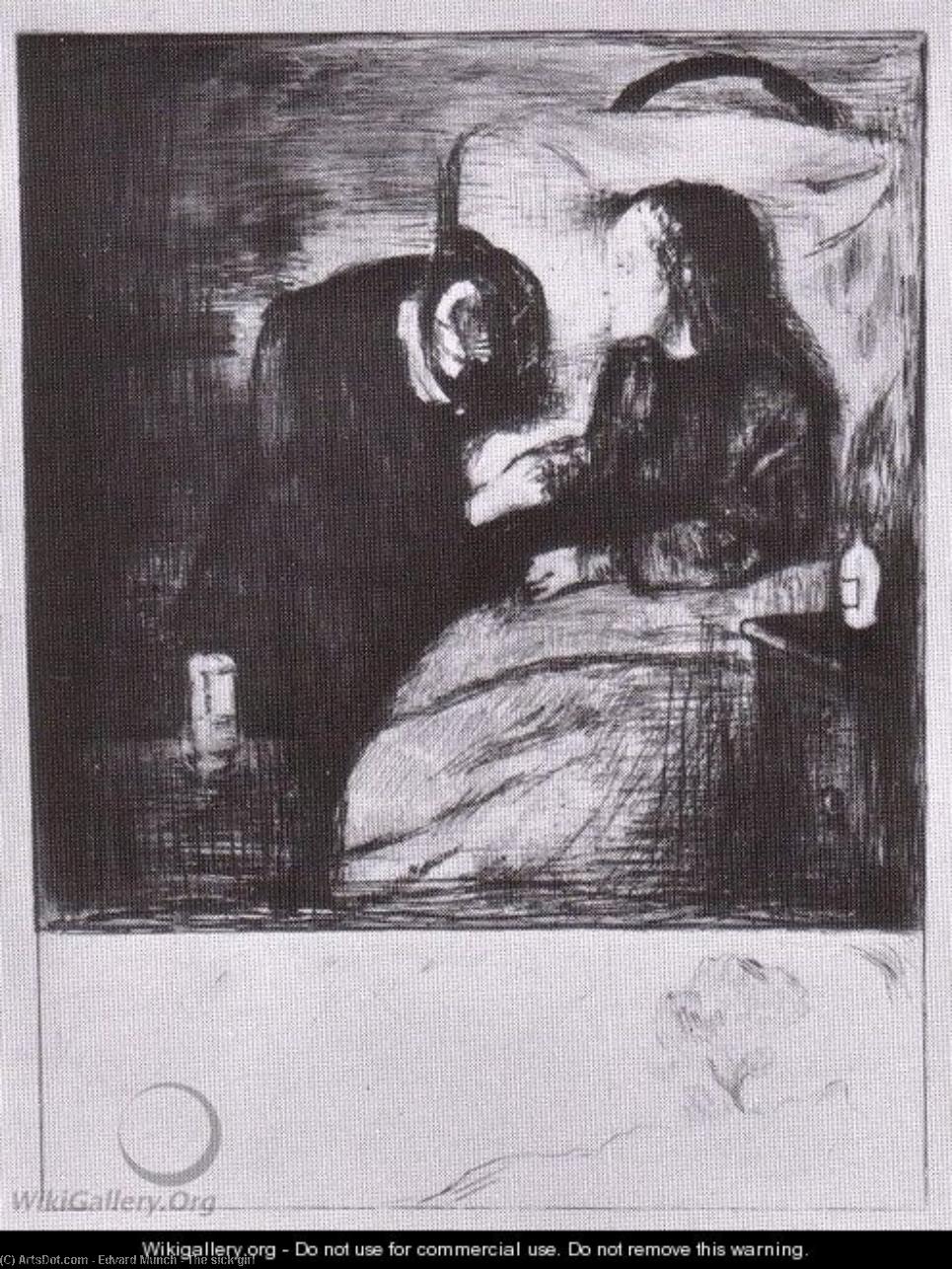 La Ragazza Malata — Edvard Munch