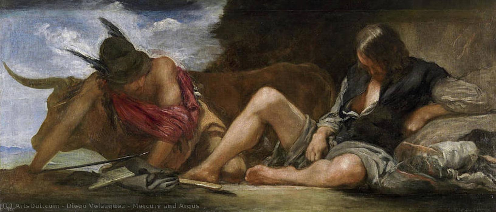 Diego Rodríguez de Silva y Velázquez - Mercury and Argus