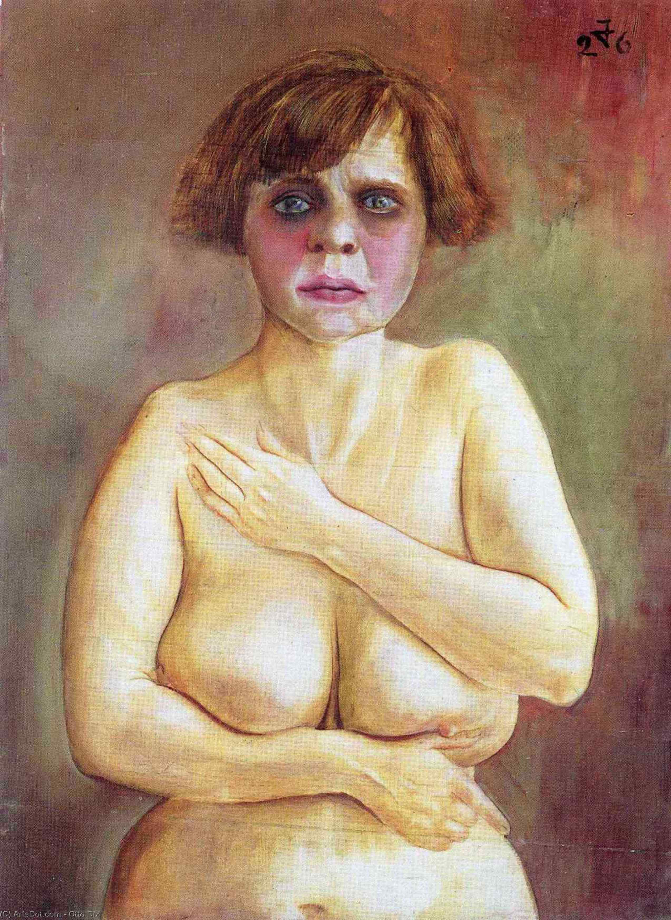 Half-nude — Otto Dix