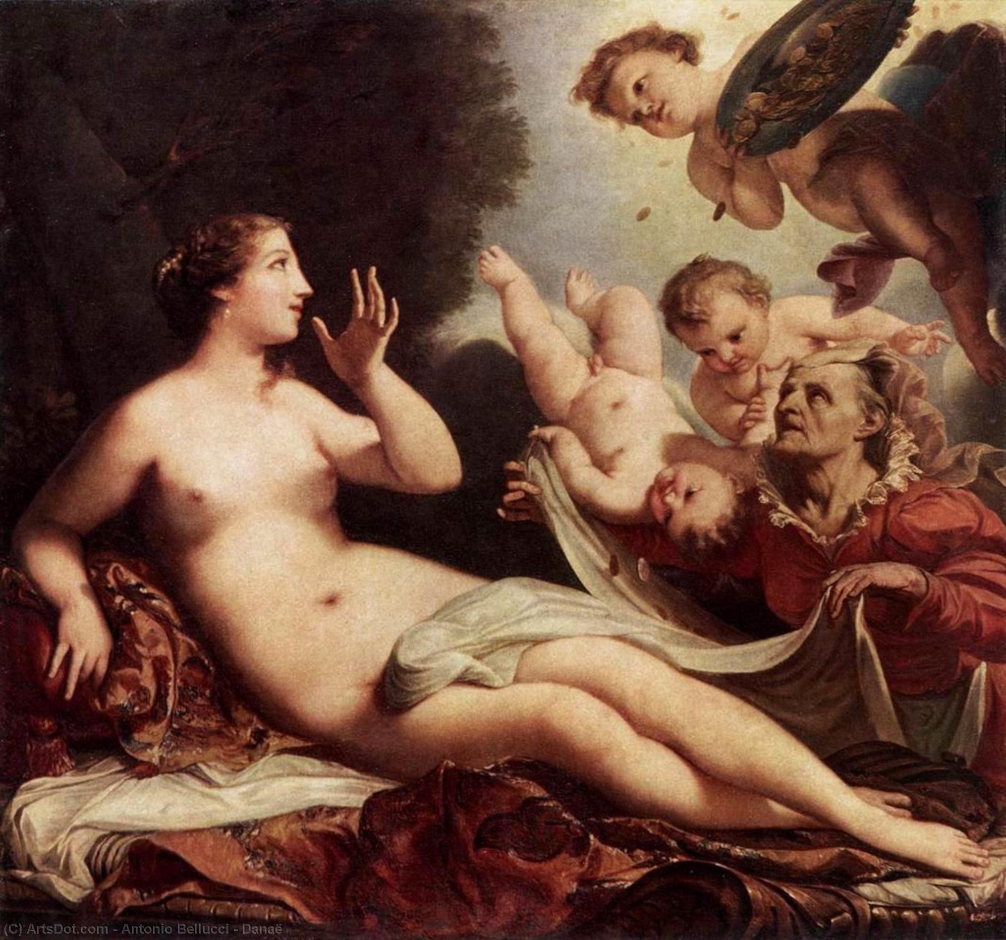 Danaë — Antonio Bellucci