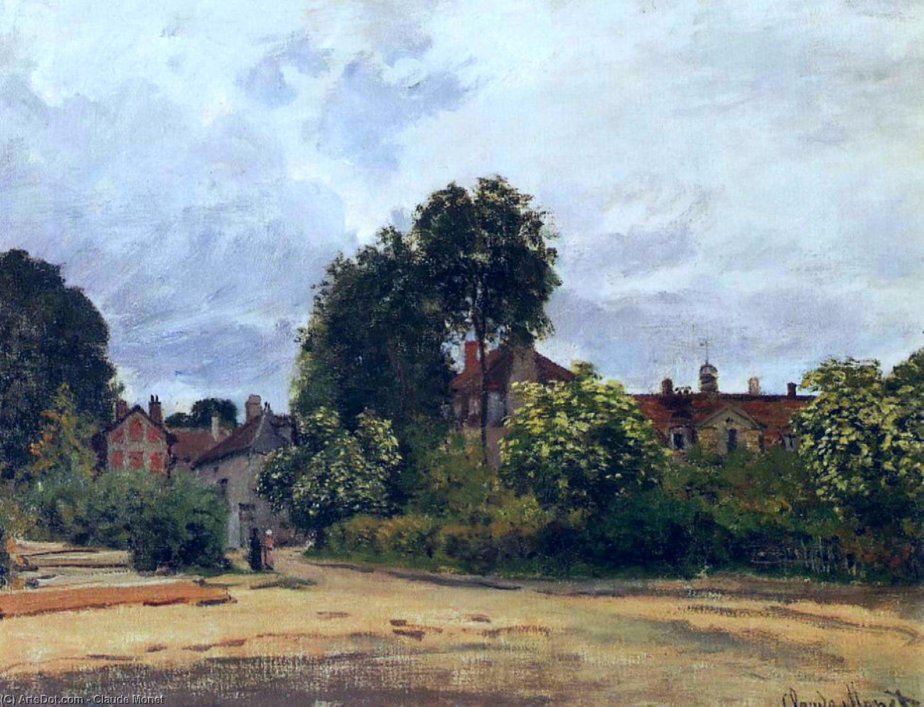 Argenteuil, L'ospizio — Claude Monet