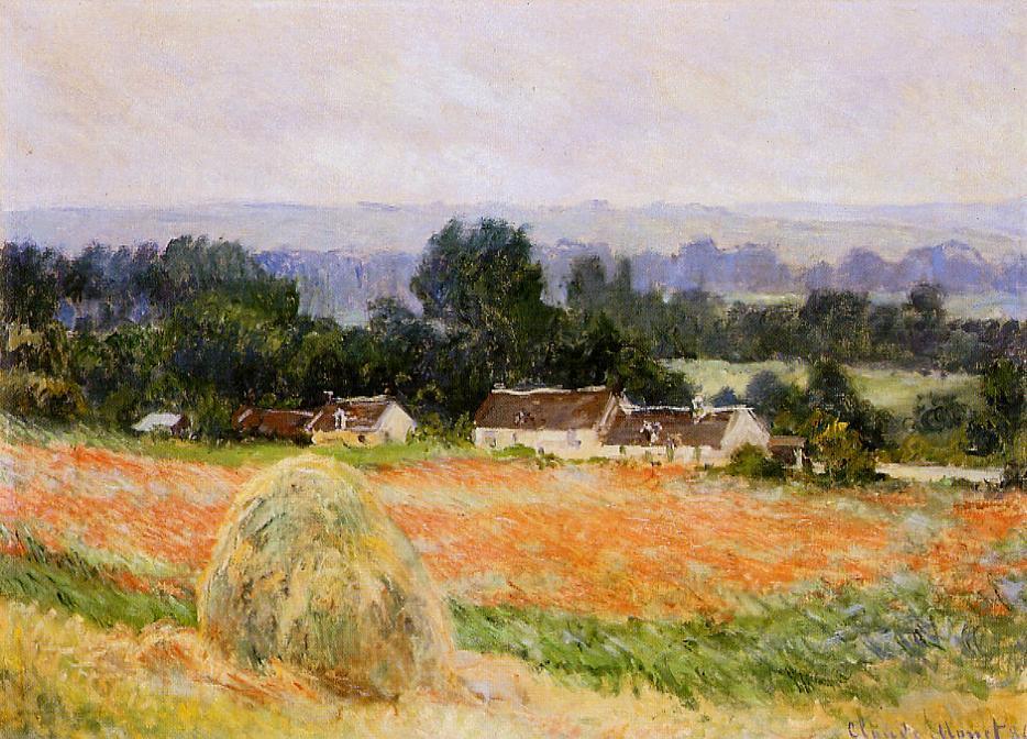 Claude Monet - A Haystack