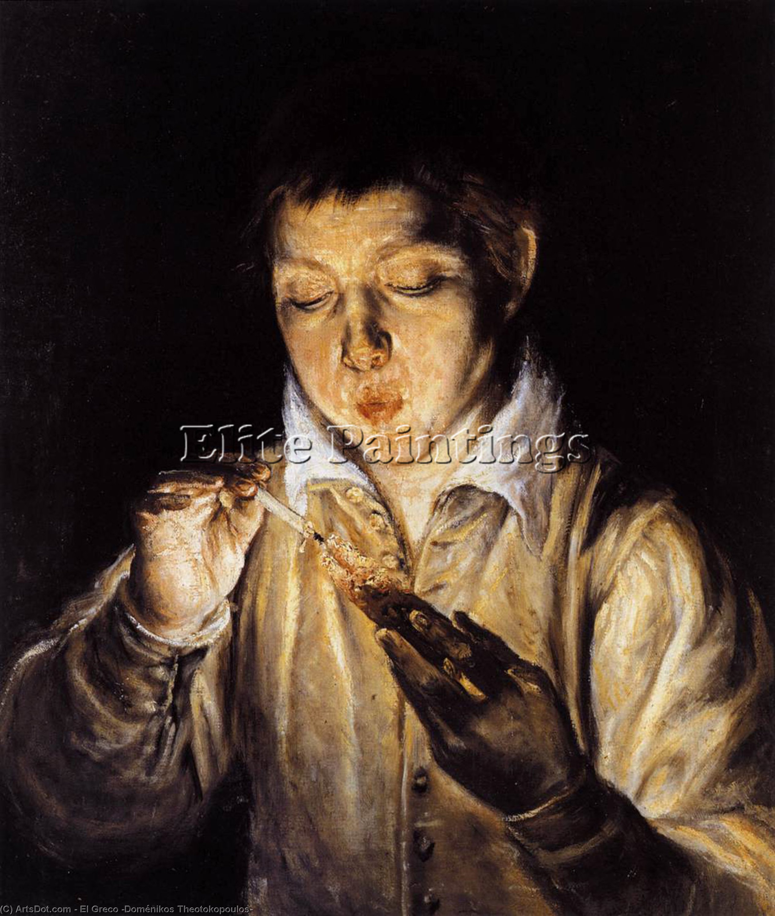 Soplón — El Greco