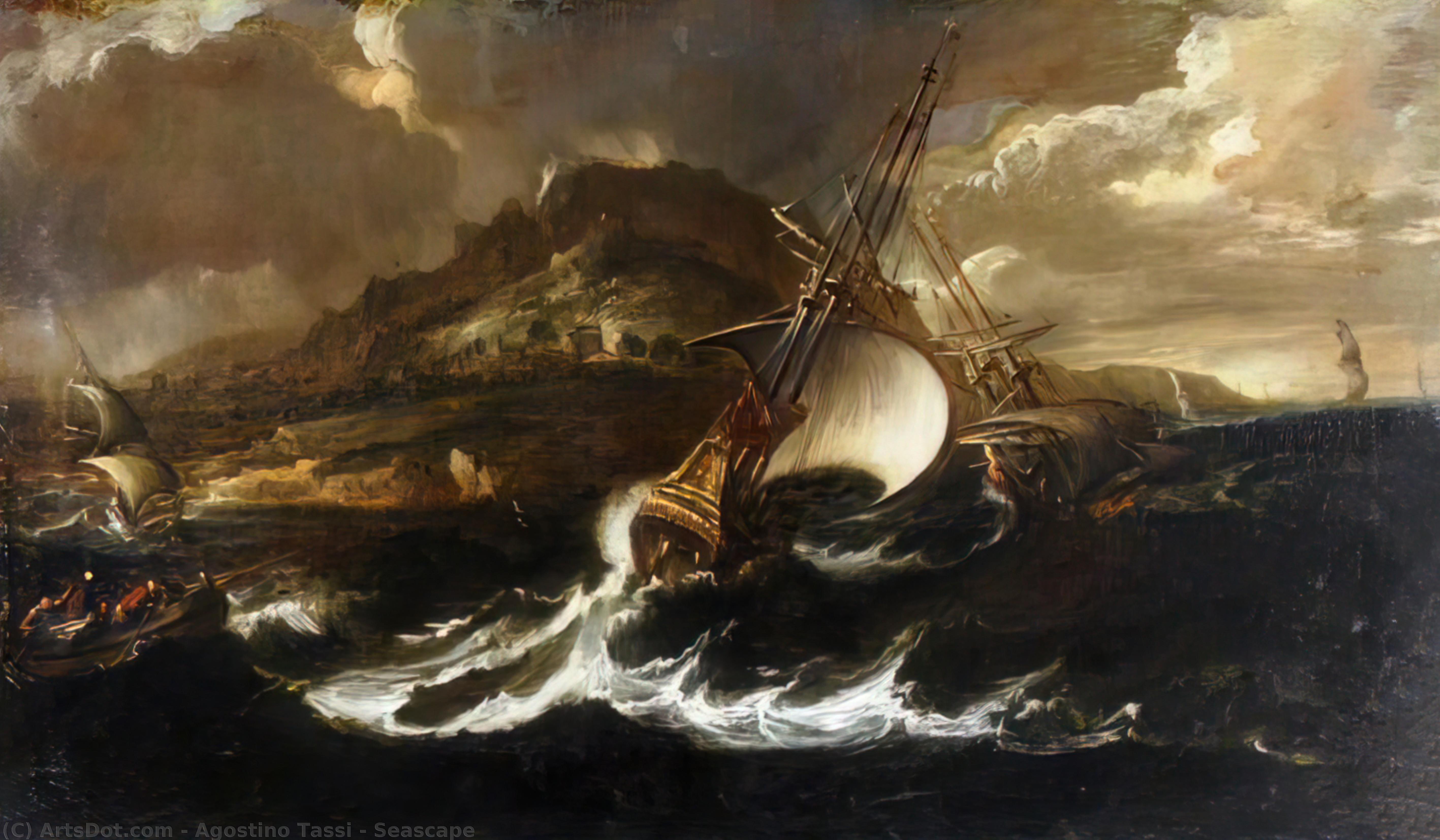 Seascape — Agostino Tassi
