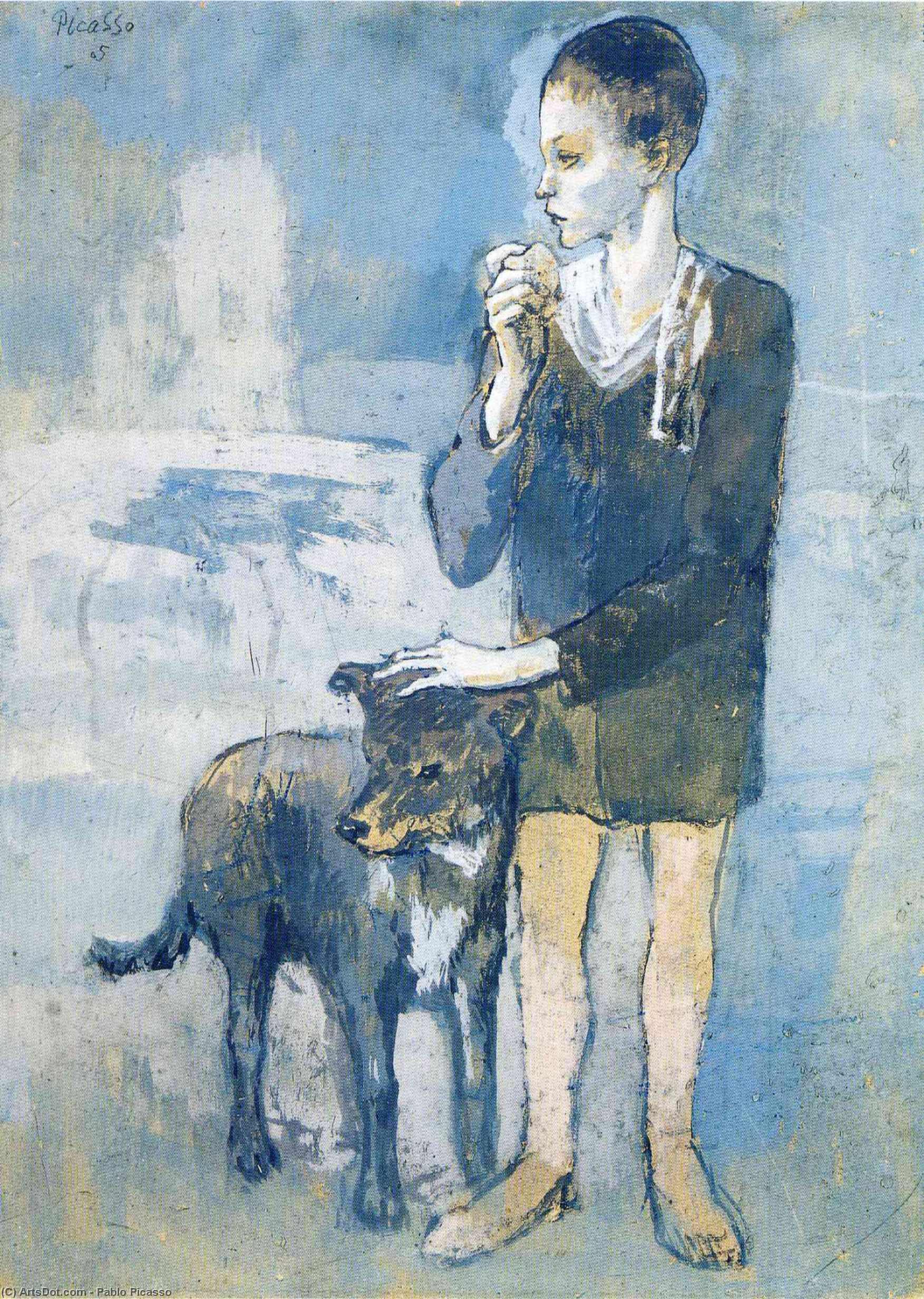 Pablo Picasso - Boy with a Dog