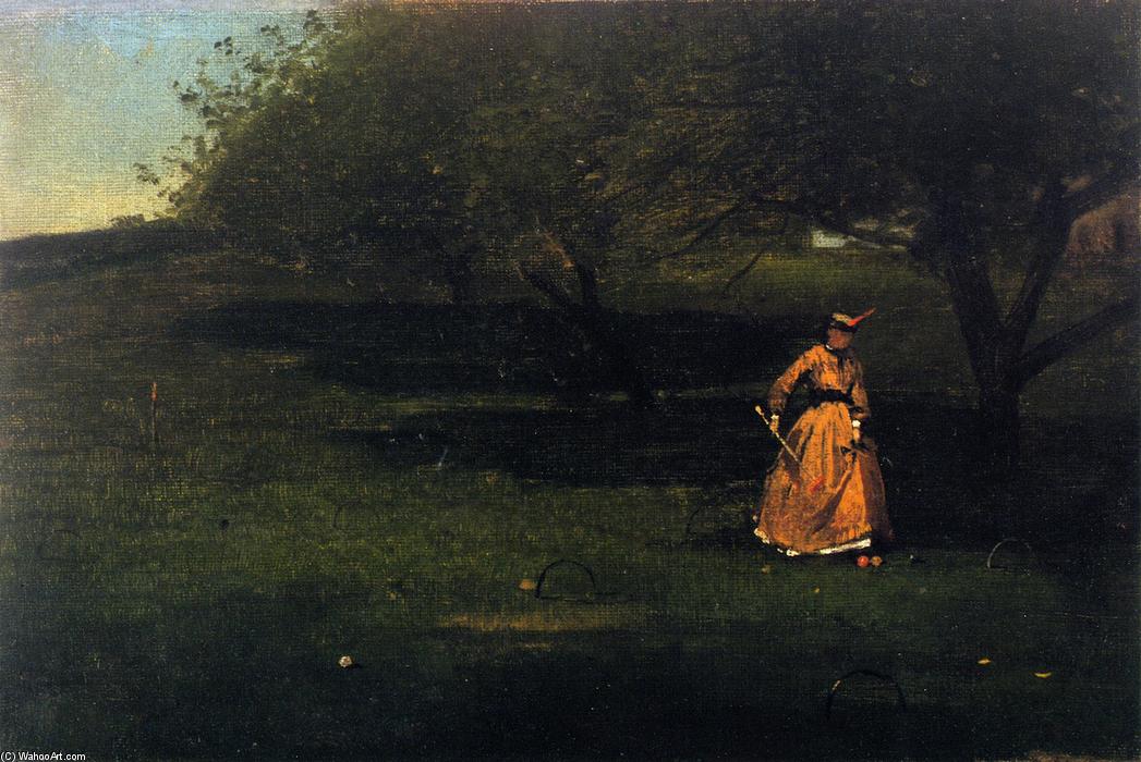 Croquet Player — Winslow Homer