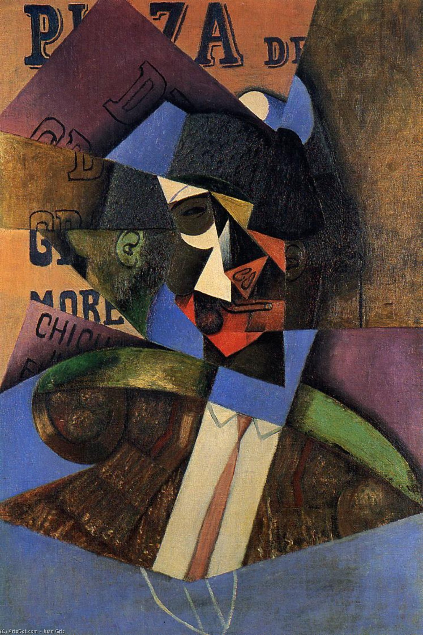 The Bull Fighter — Juan Gris