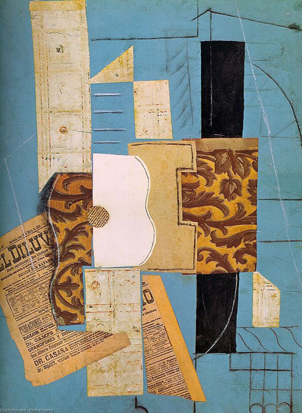 Пабло Пикассо - The guitar