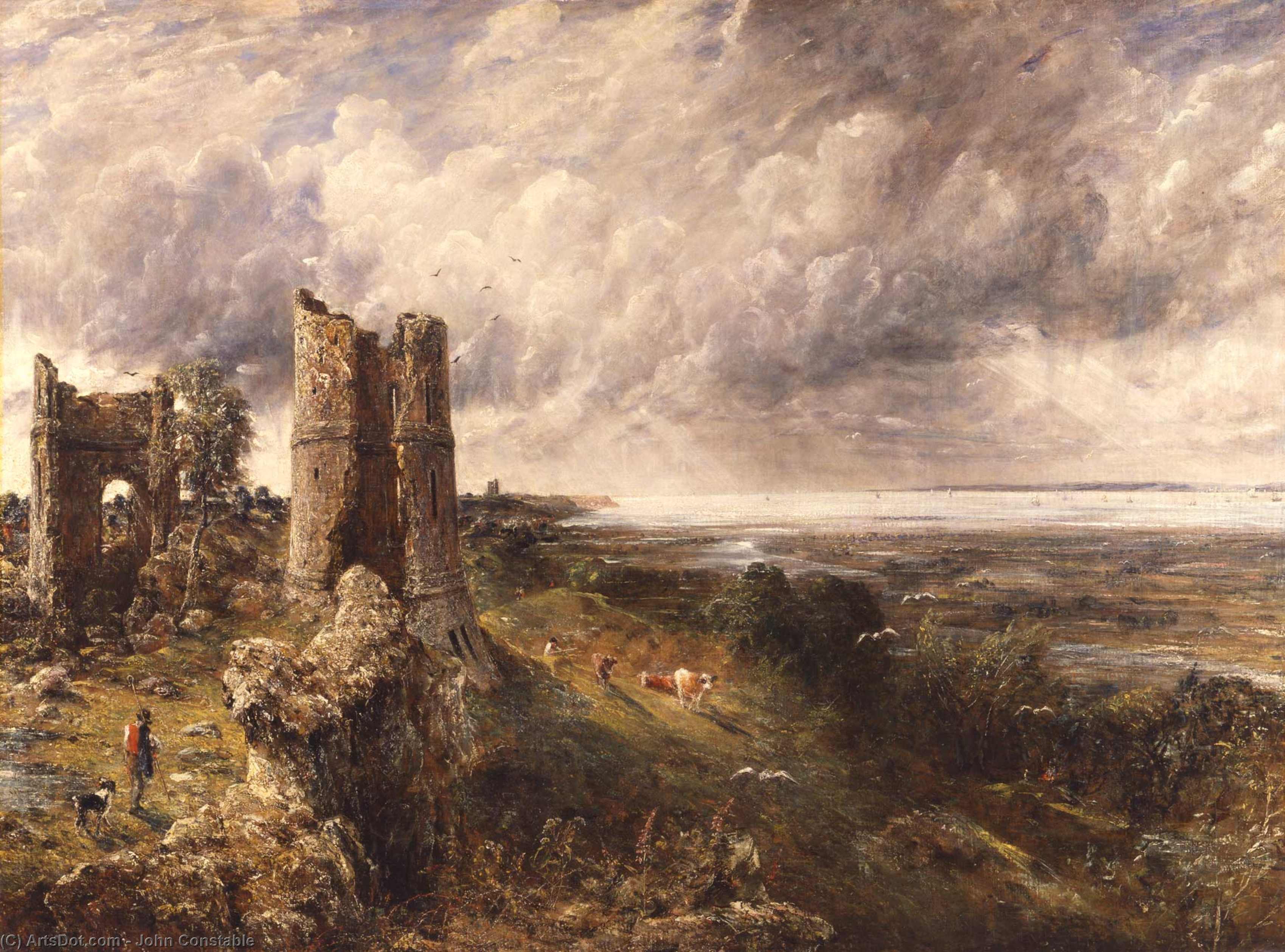 John Constable - Hadleigh Castle