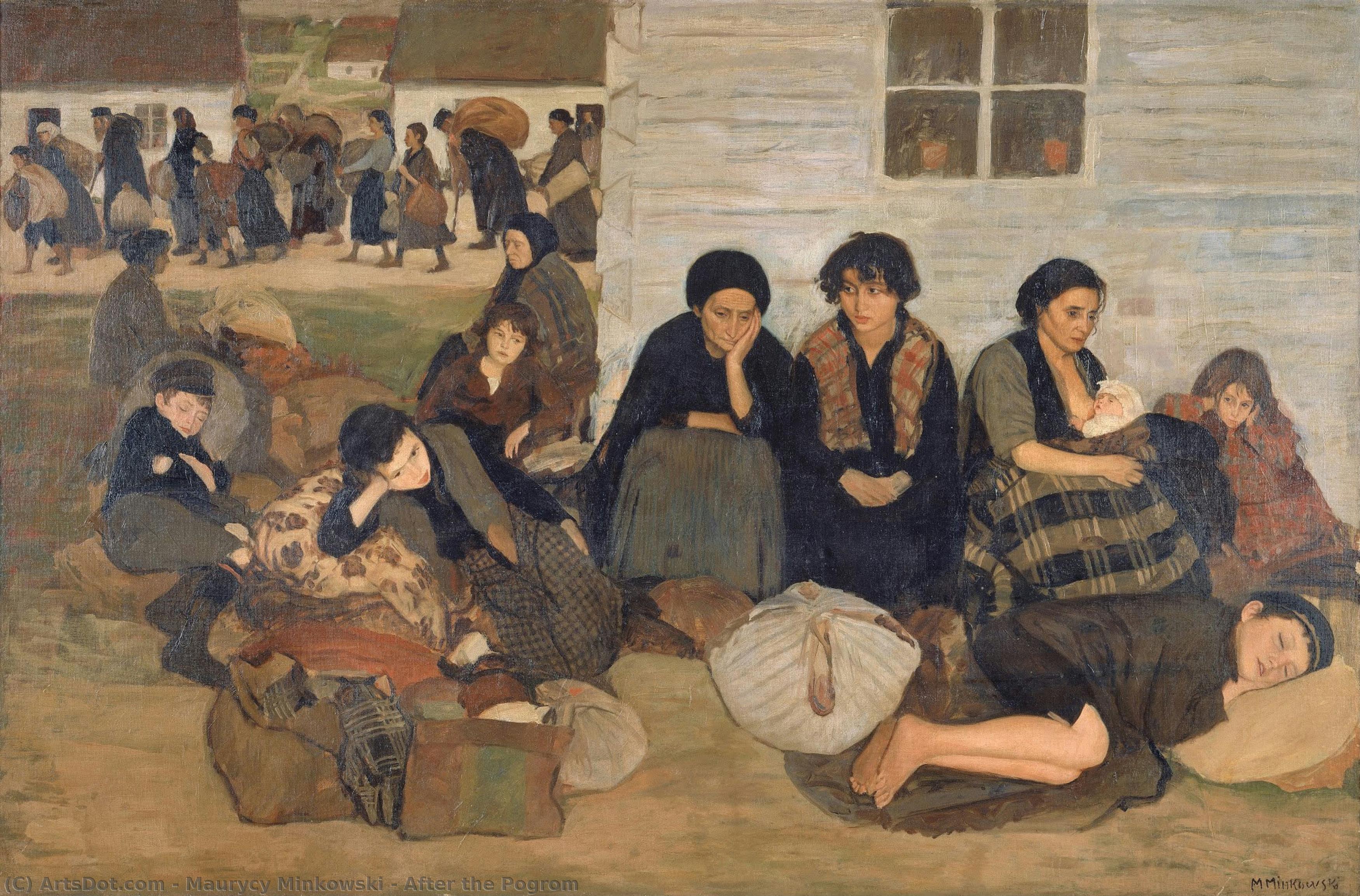 After The Pogrom — Maurycy Minkowski