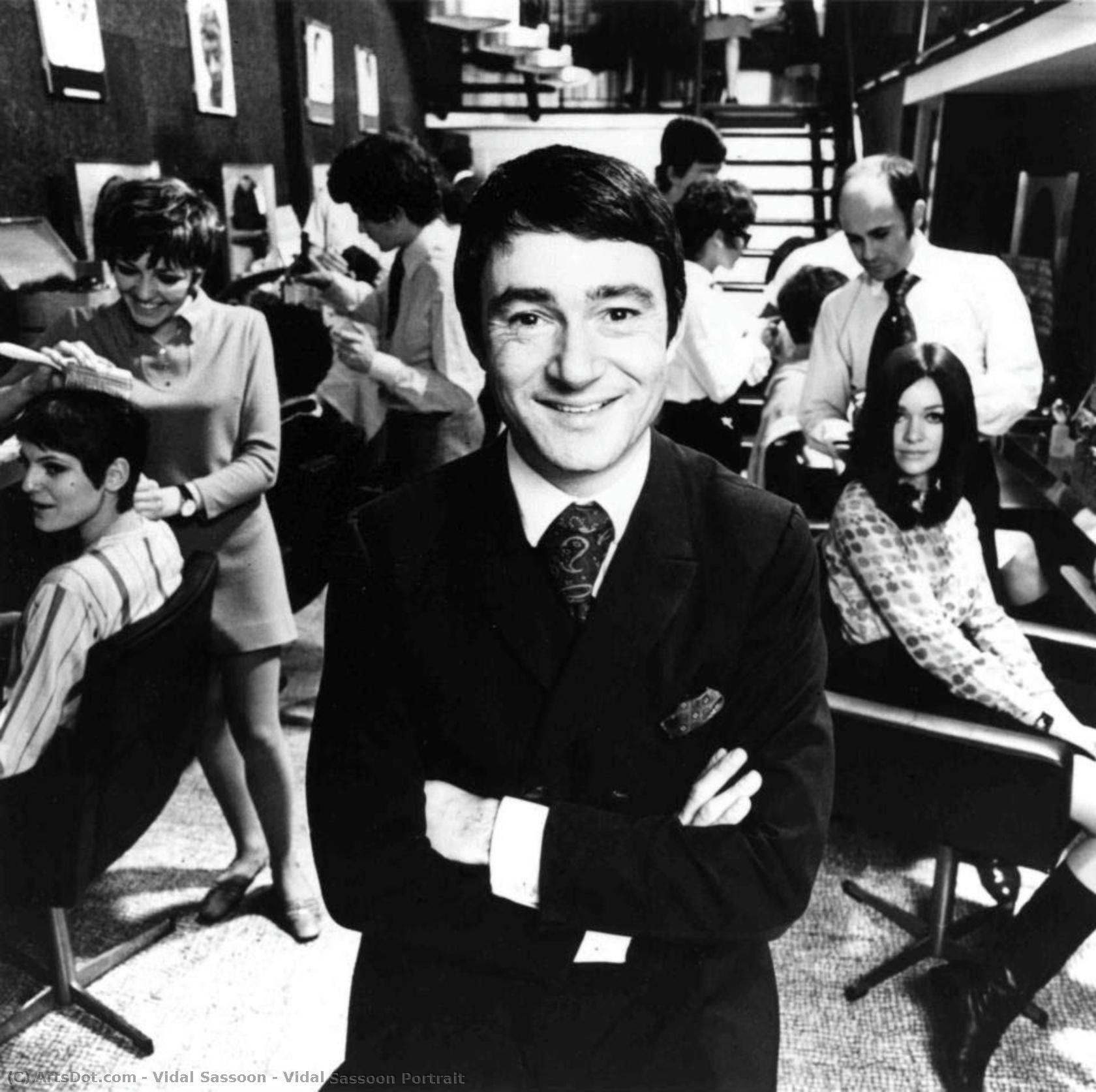 Vidal Sassoon Portrait — Vidal Sassoon