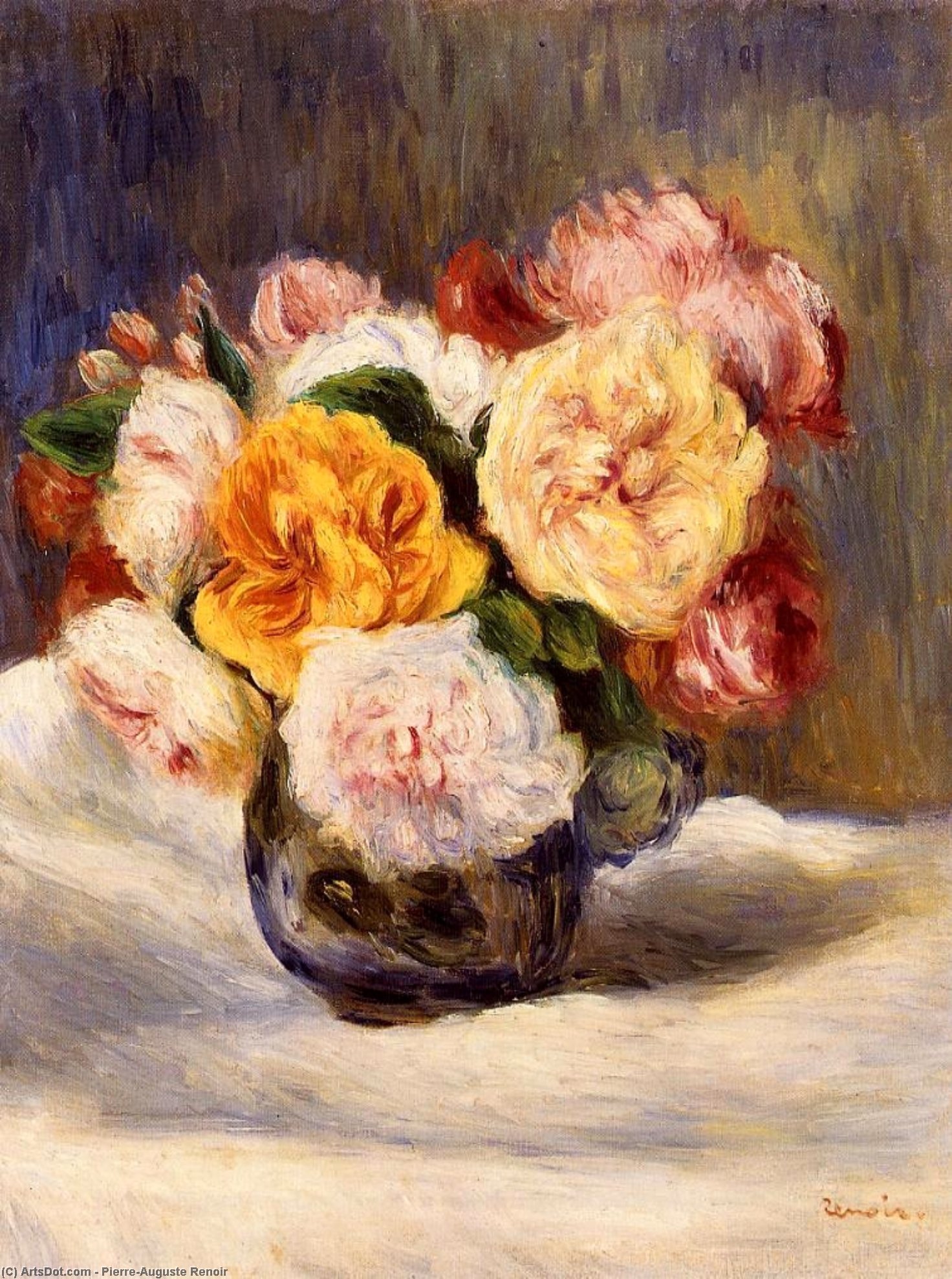 Pierre-Auguste Renoir - Ein Blumenstrauß
