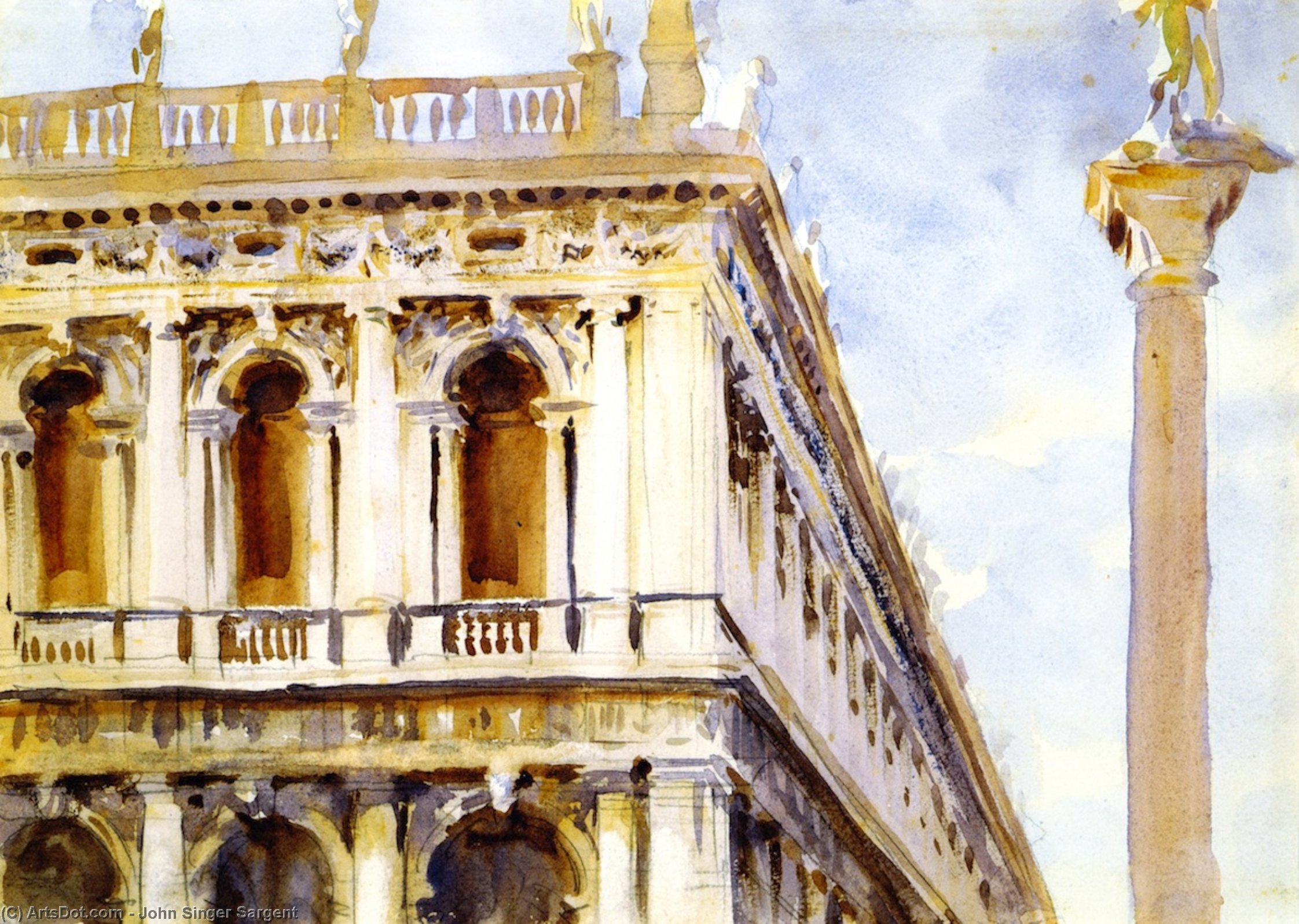 존 싱어 사전트 - The Libreria, Venice