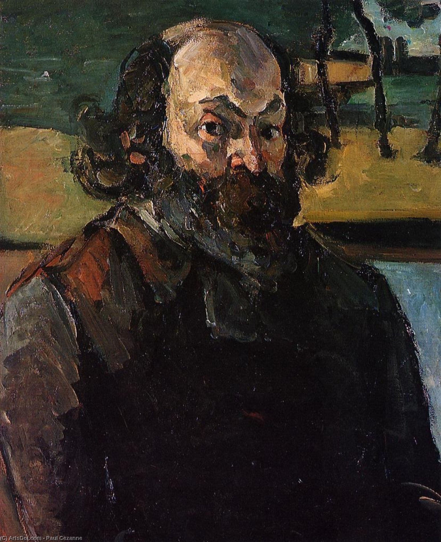 Self Portrait 1 — Paul Cézanne