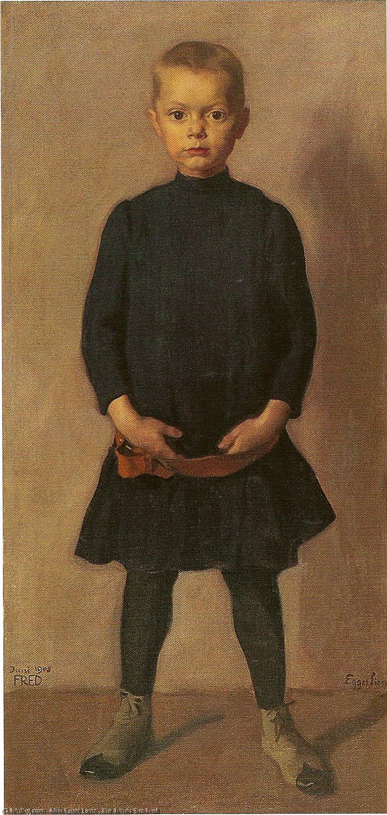 The Artists Son Fred — Albin Egger-lienz