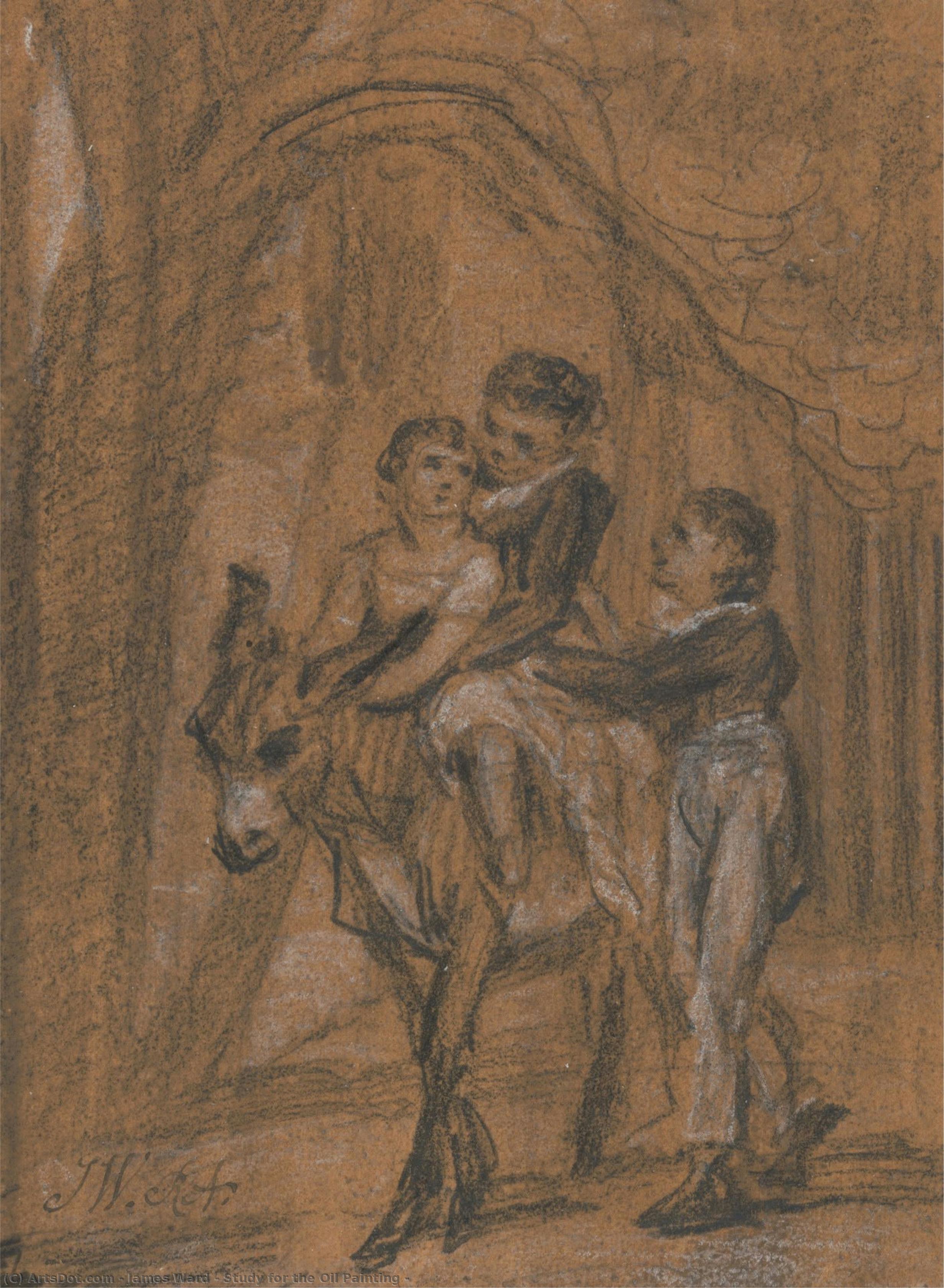 Study For The Oil Painting — James Ward