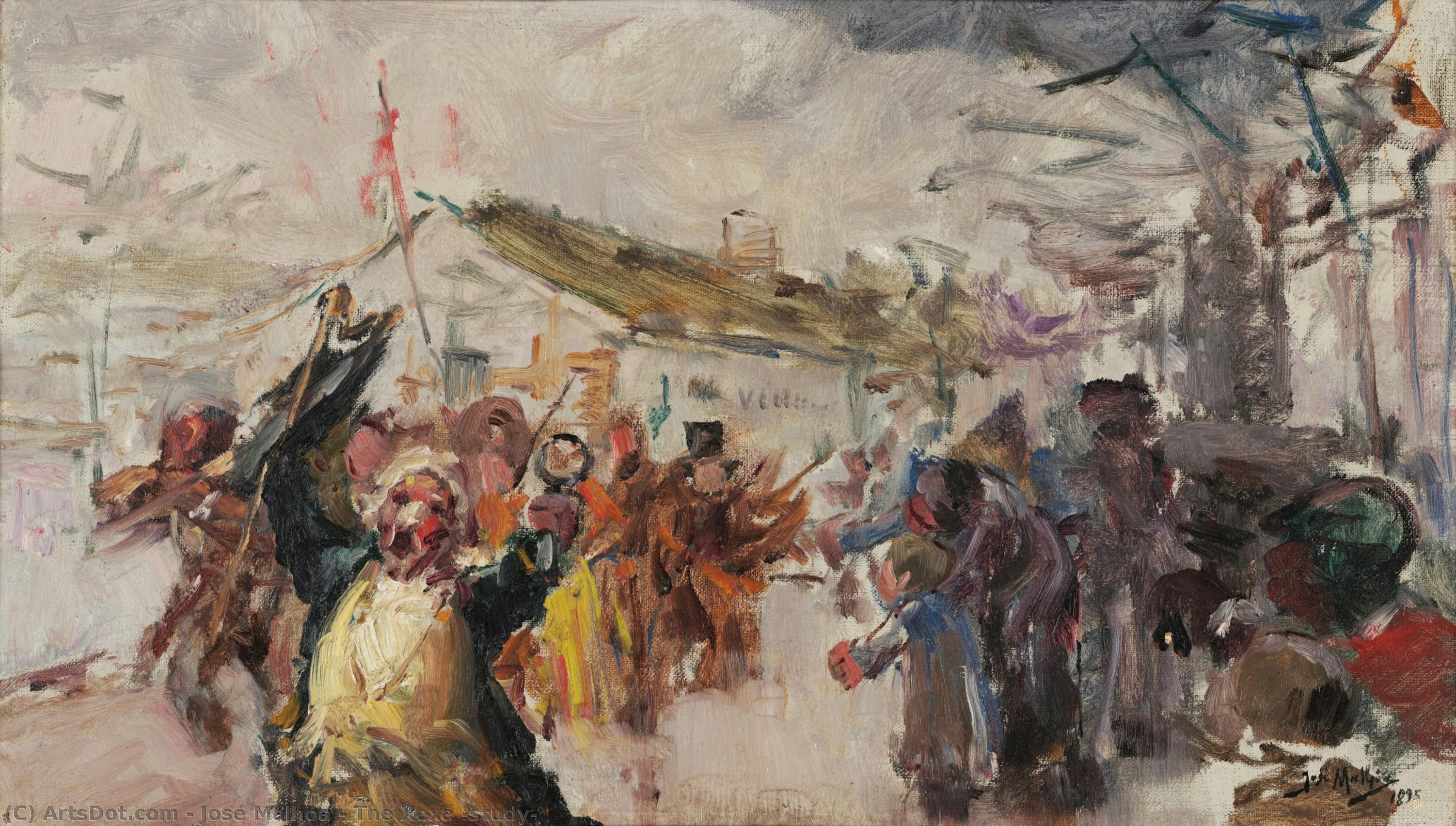 The Xexé (study) — José Malhoa