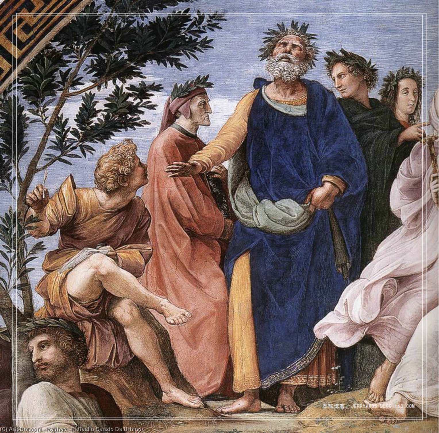 Rafael - Parnas (detail) 8