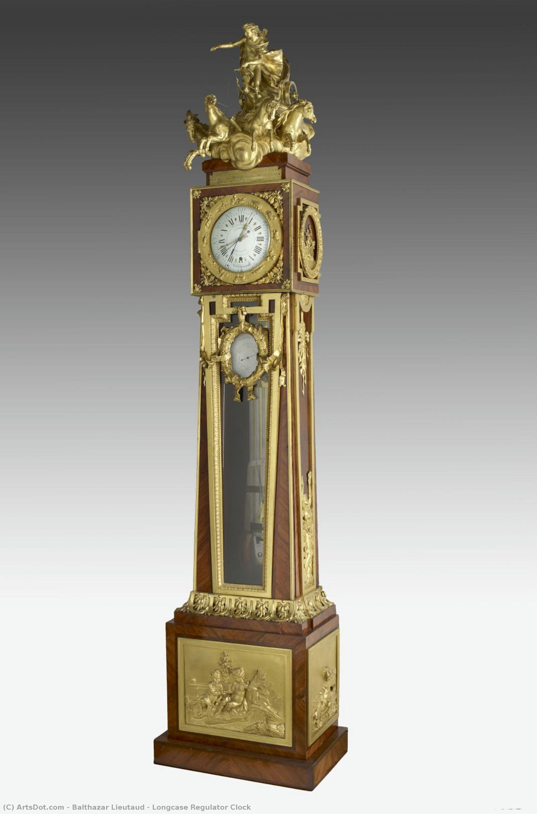 Longcase Regulator Clock — Balthazar Lieutaud