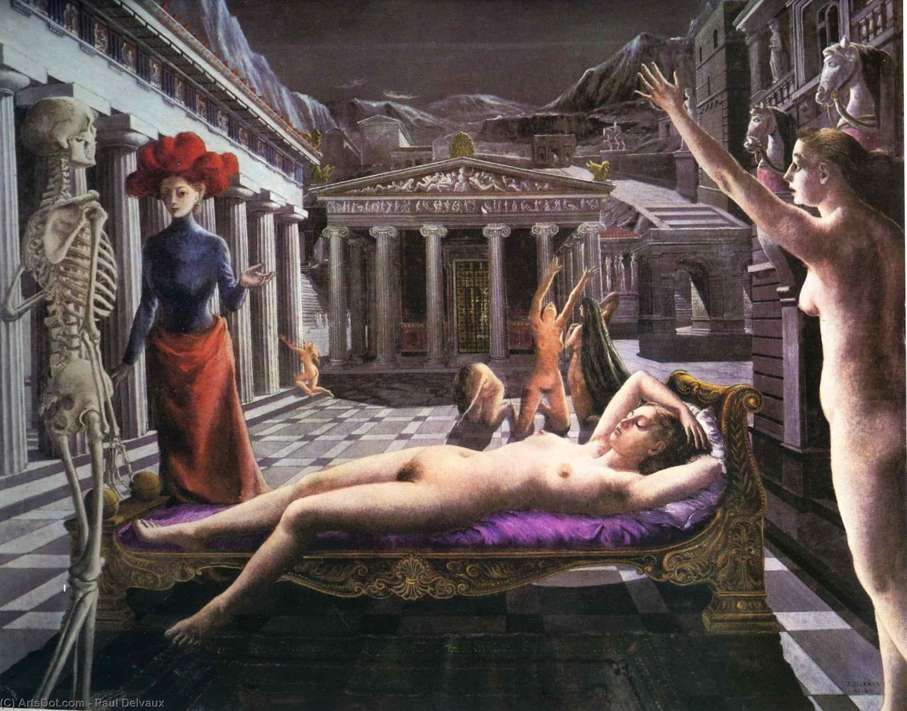 Untitled (5535) — Paul Delvaux