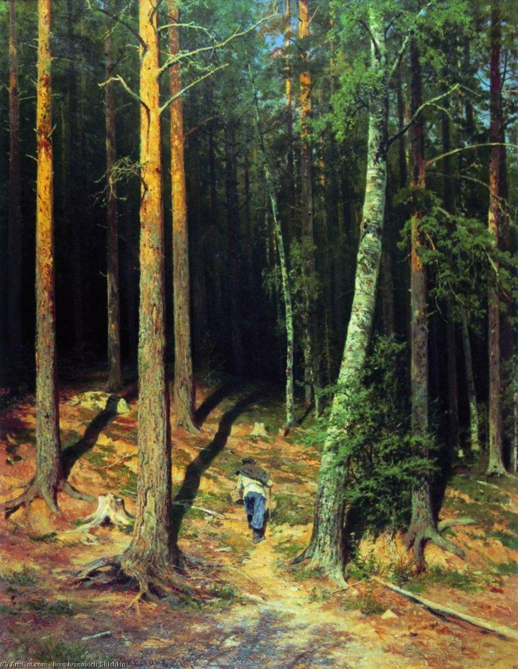 Pine Forest — Ivan Ivanovich Shishkin