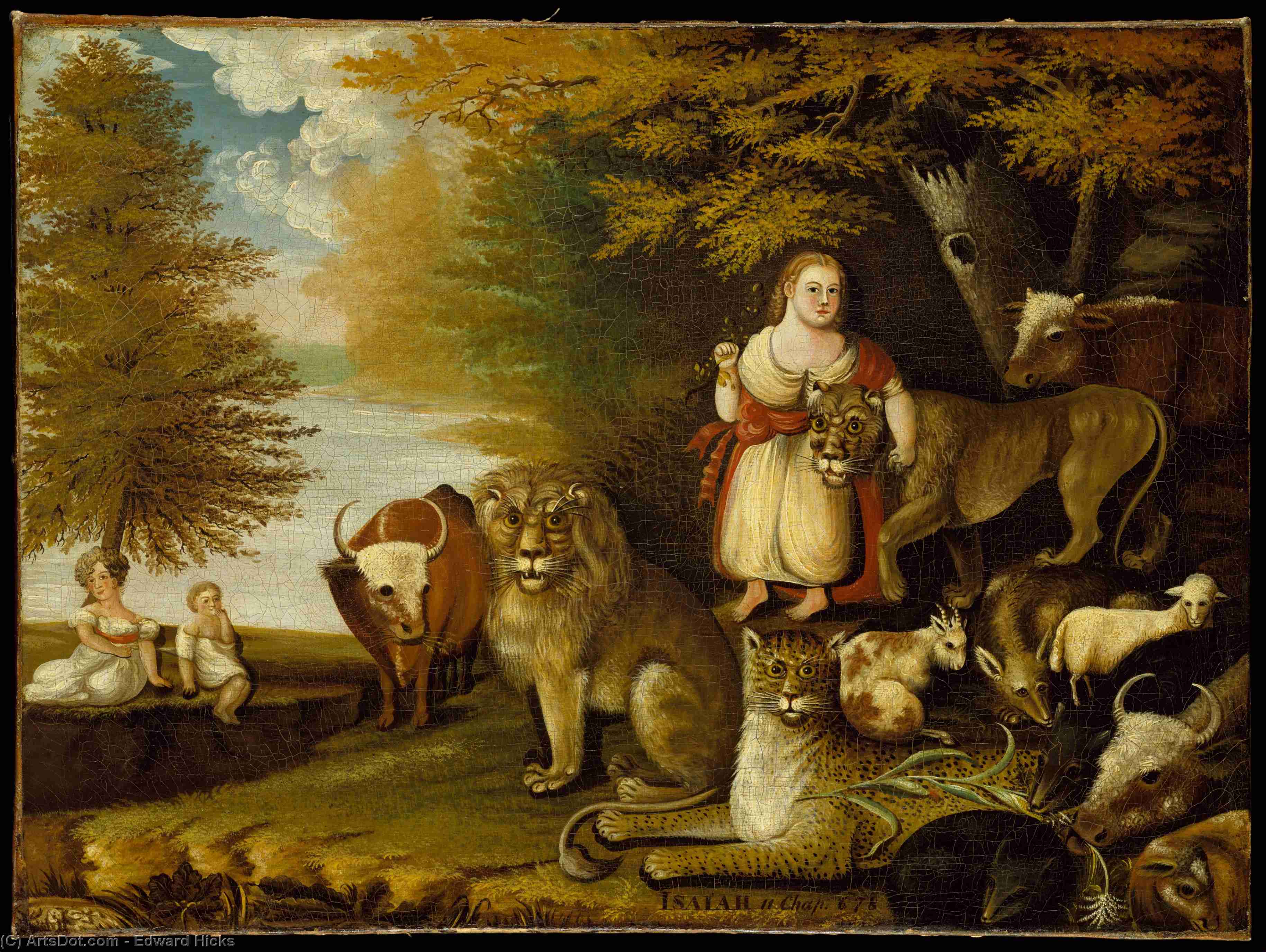 A Peaceable Kingdom — Edward Hicks