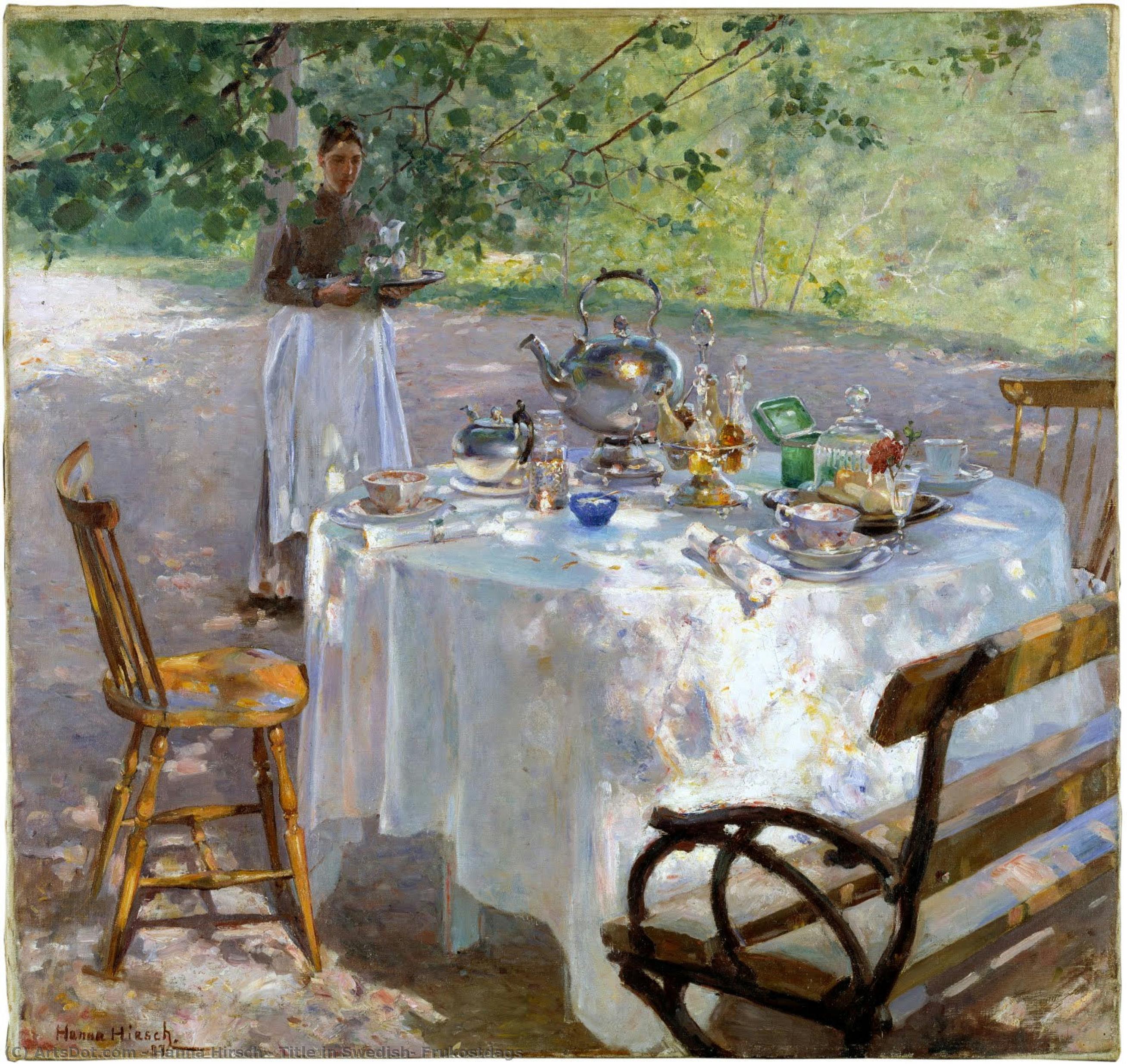 Title In Swedish: Frukostdags — Hanna Hirsch