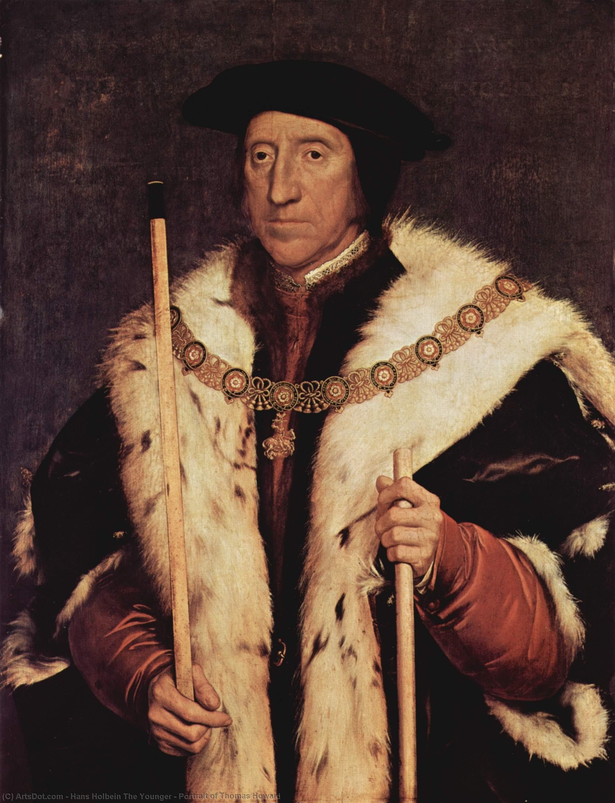 Portrait Of Thomas Howard — Hans Holbein Ml.