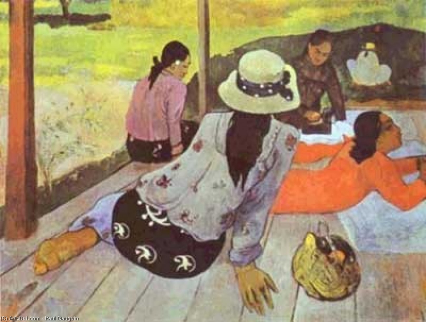 Siesta — Paul Gauguin